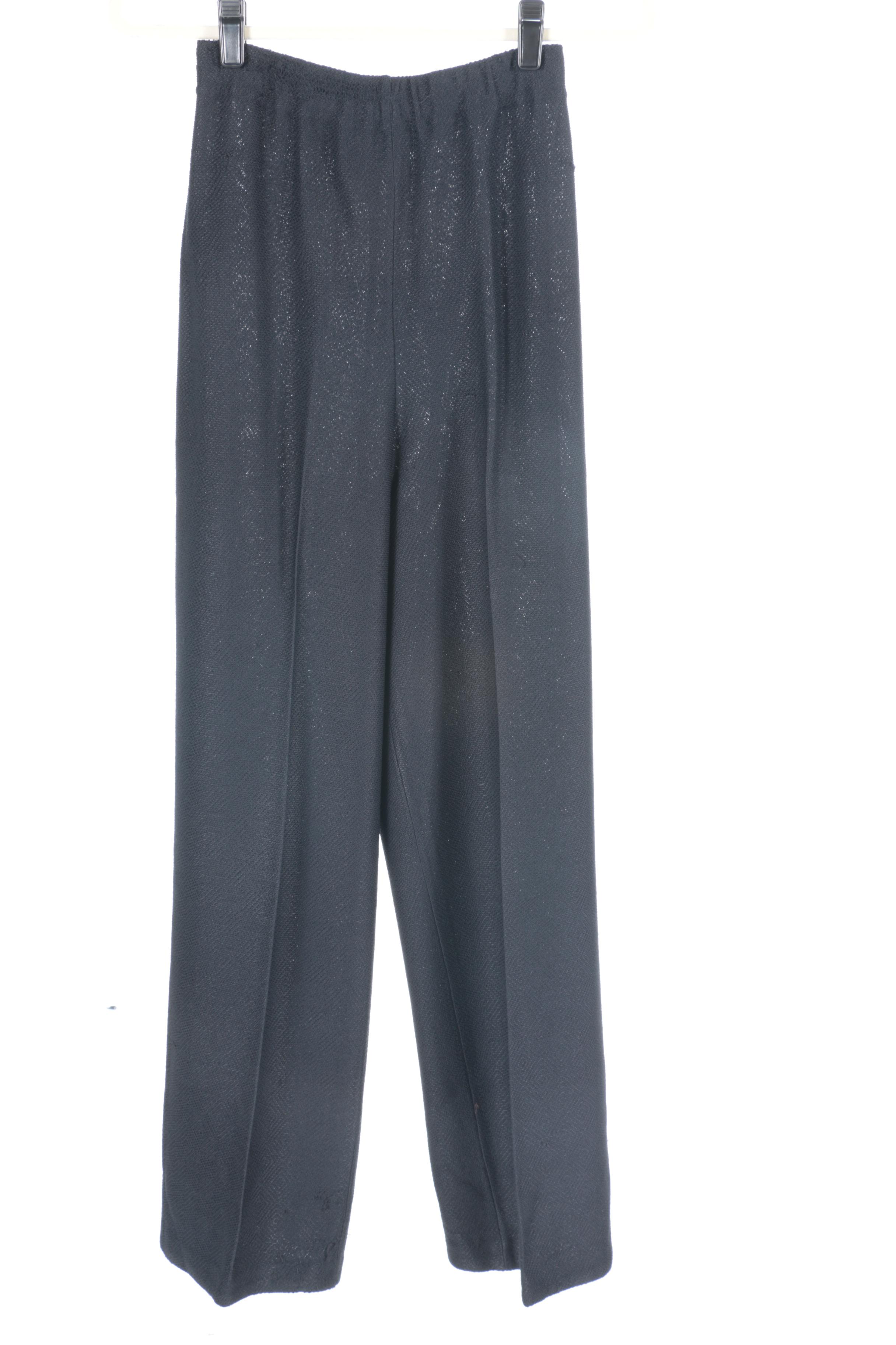 Women's Black Knit Mix and Match Separates Including St. John Collection by Marie Gray