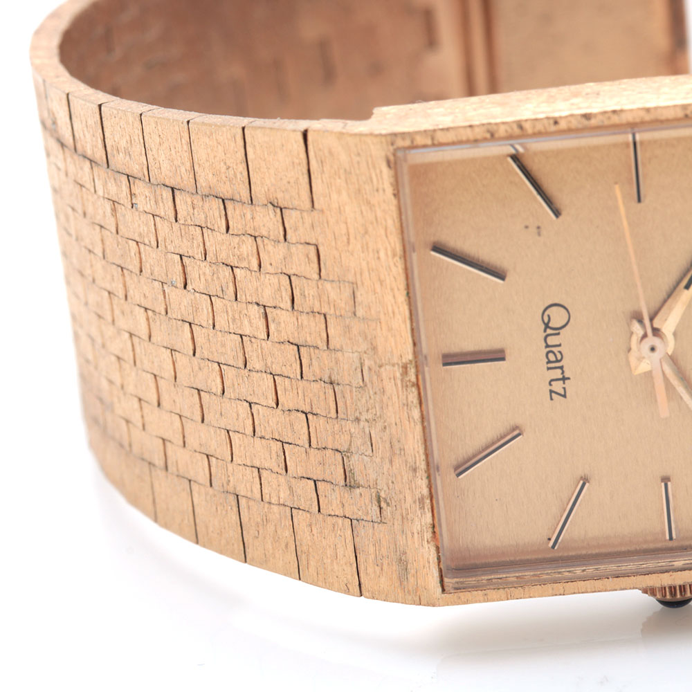 Pair of Lord Elgin and Seiko Gold Tone Watches