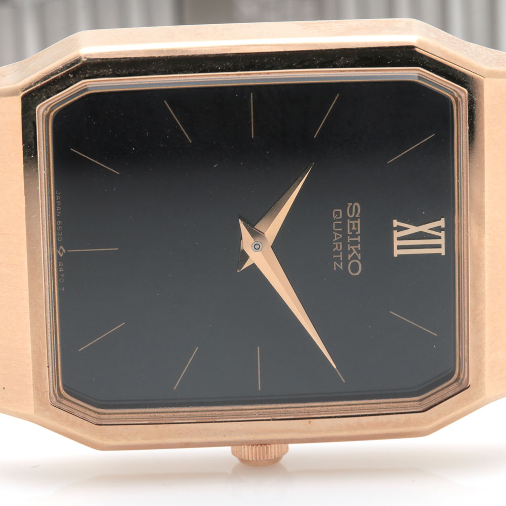 Pair of Lord Elgin and Seiko Gold Tone Watches