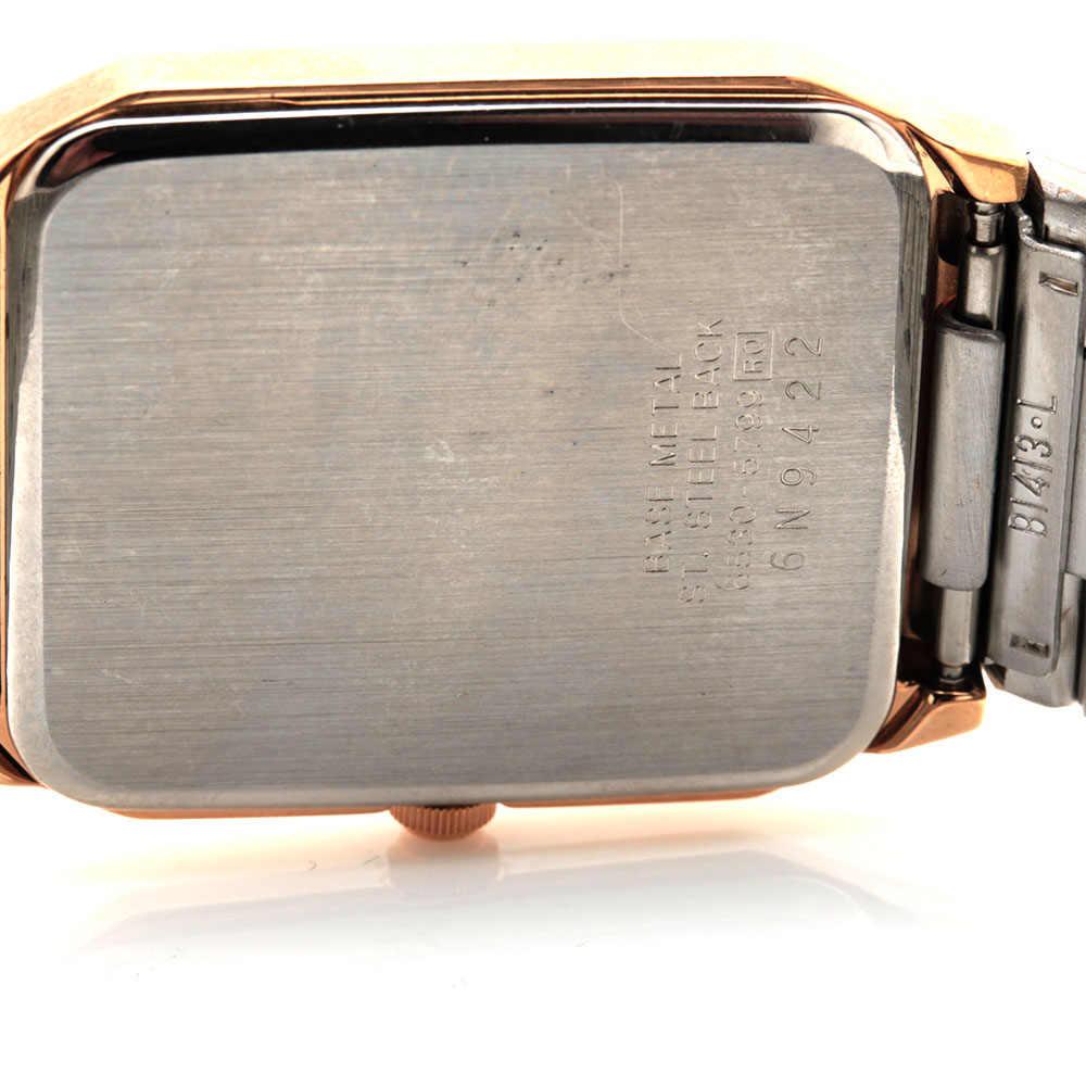 Pair of Lord Elgin and Seiko Gold Tone Watches