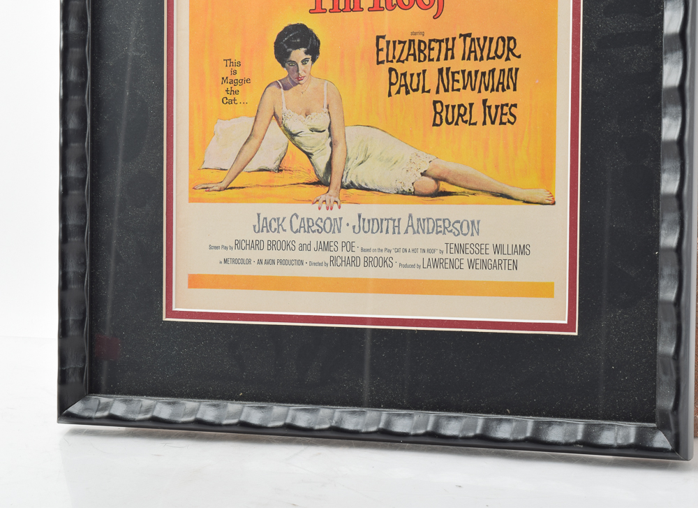 Original "Cat on a Hot Tin Roof" Movie Advertisement
