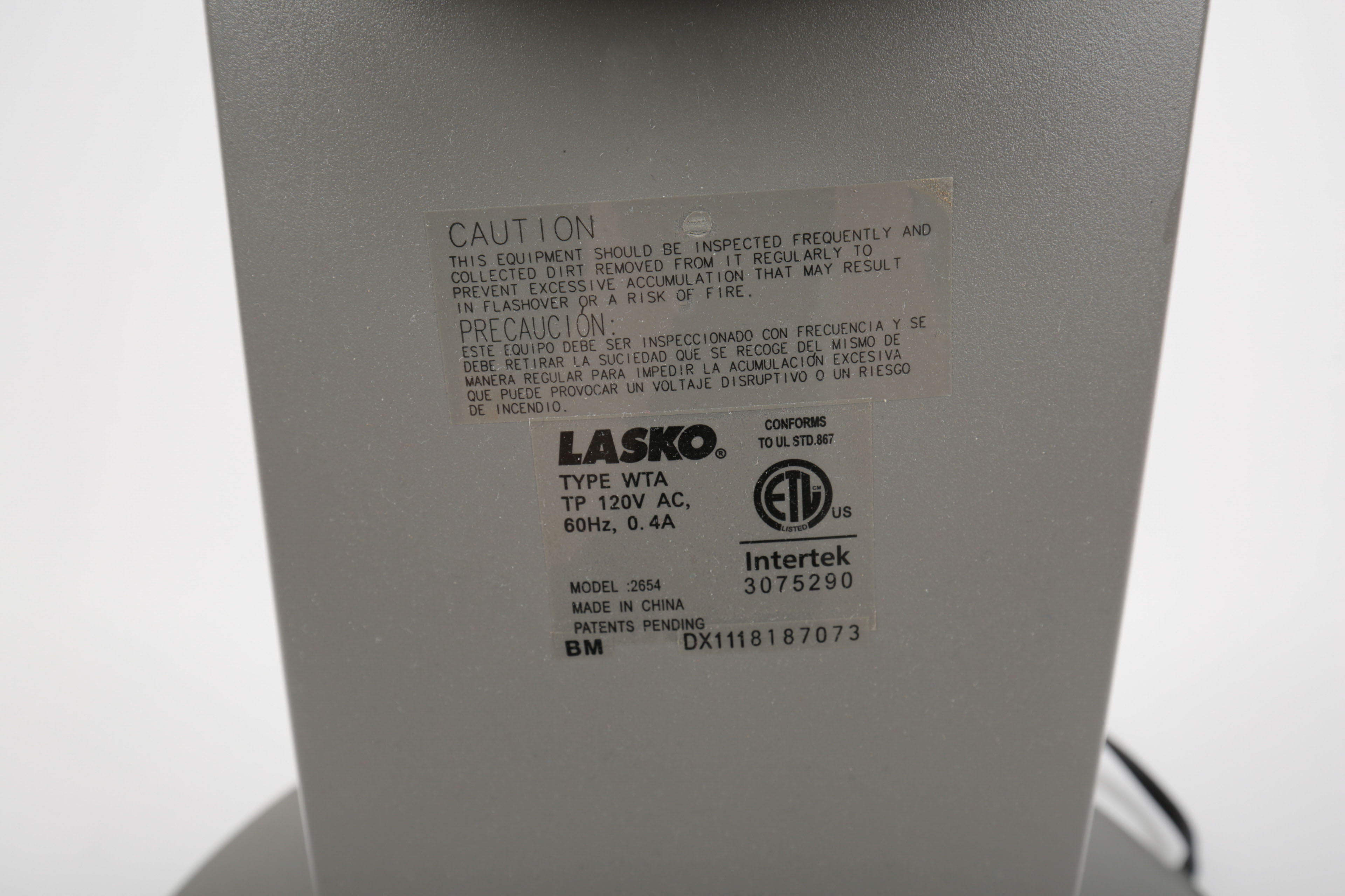 Lasko WindCurve Fan