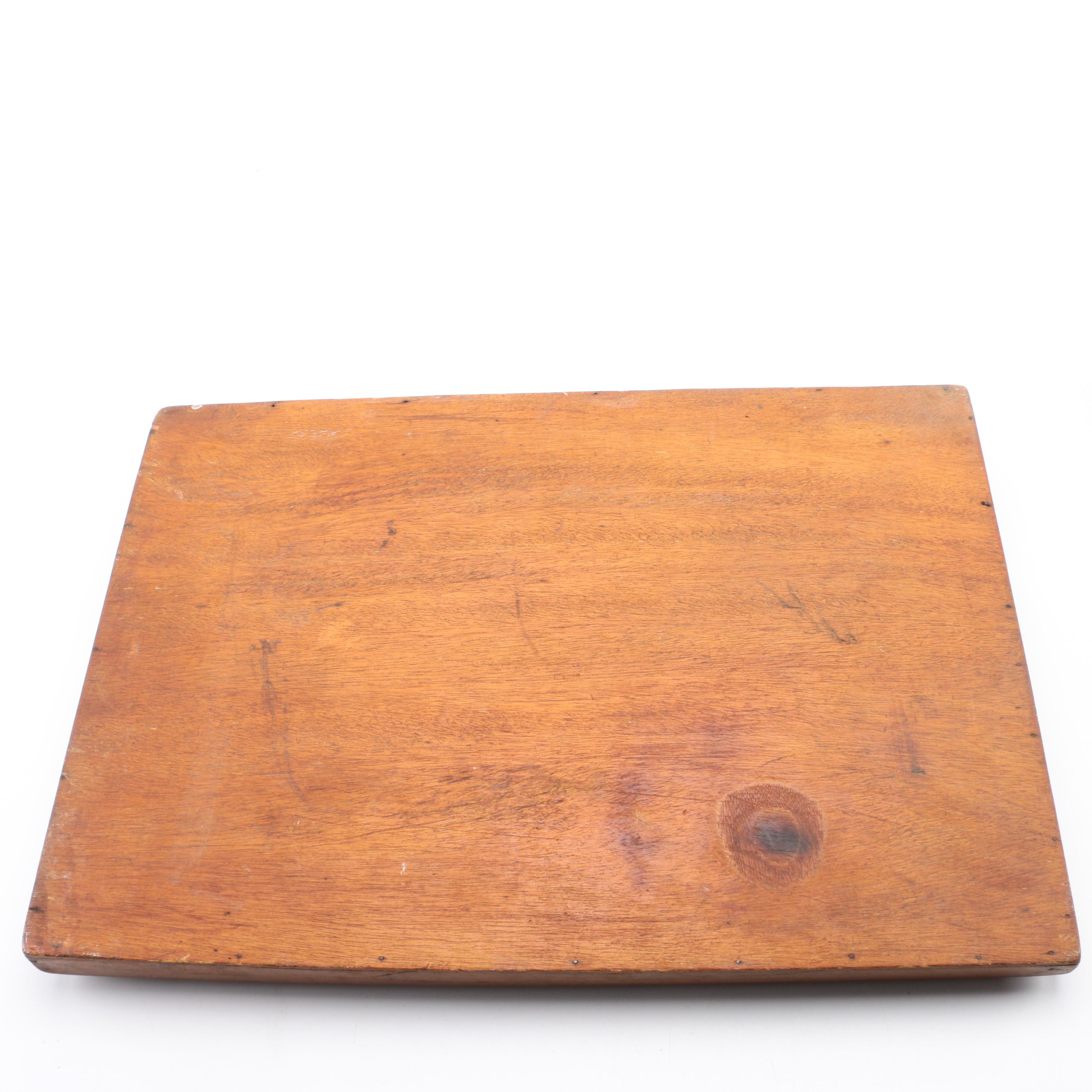 Inlaid Marquetry Wooden Tray