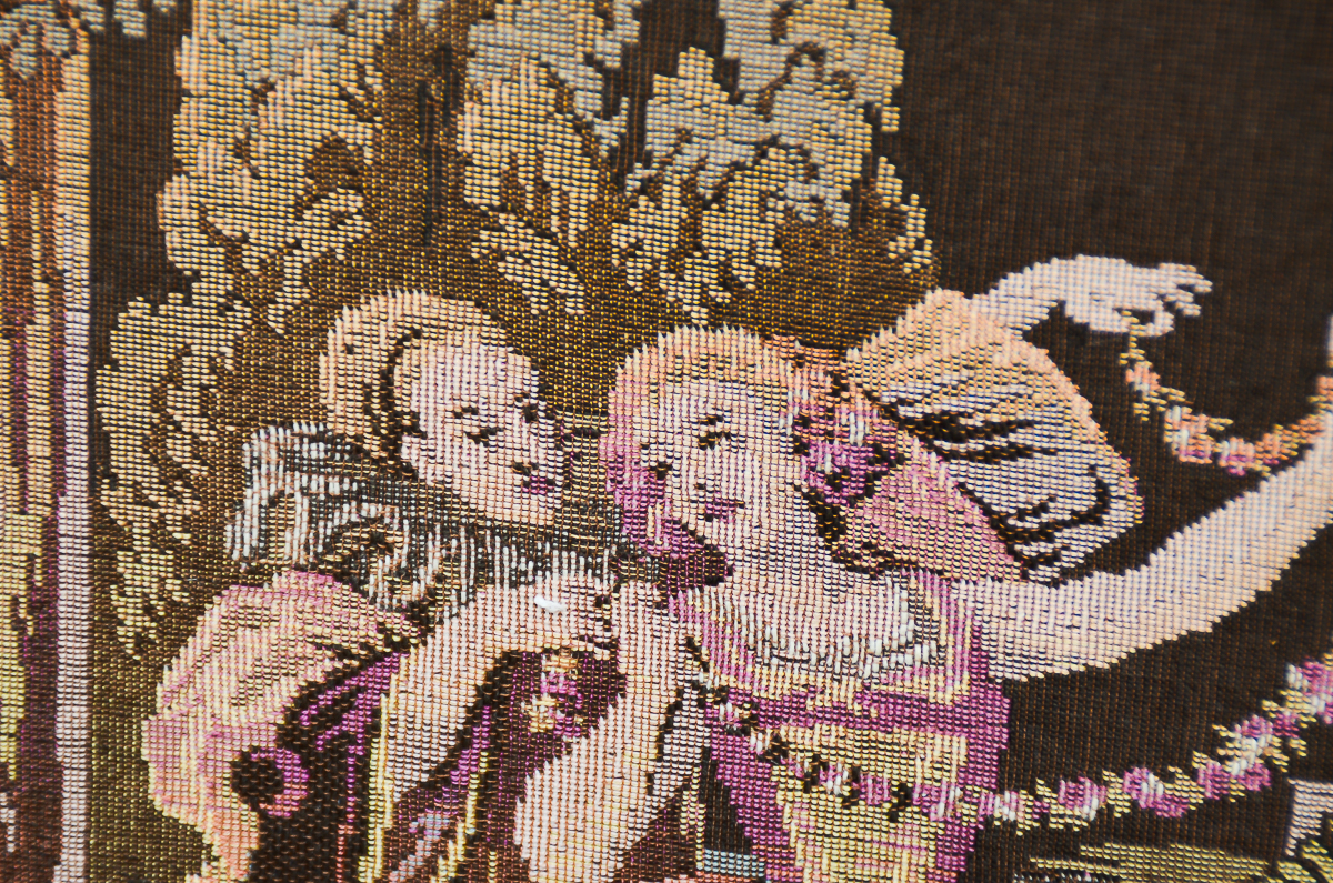 Framed Vintage Tapestry