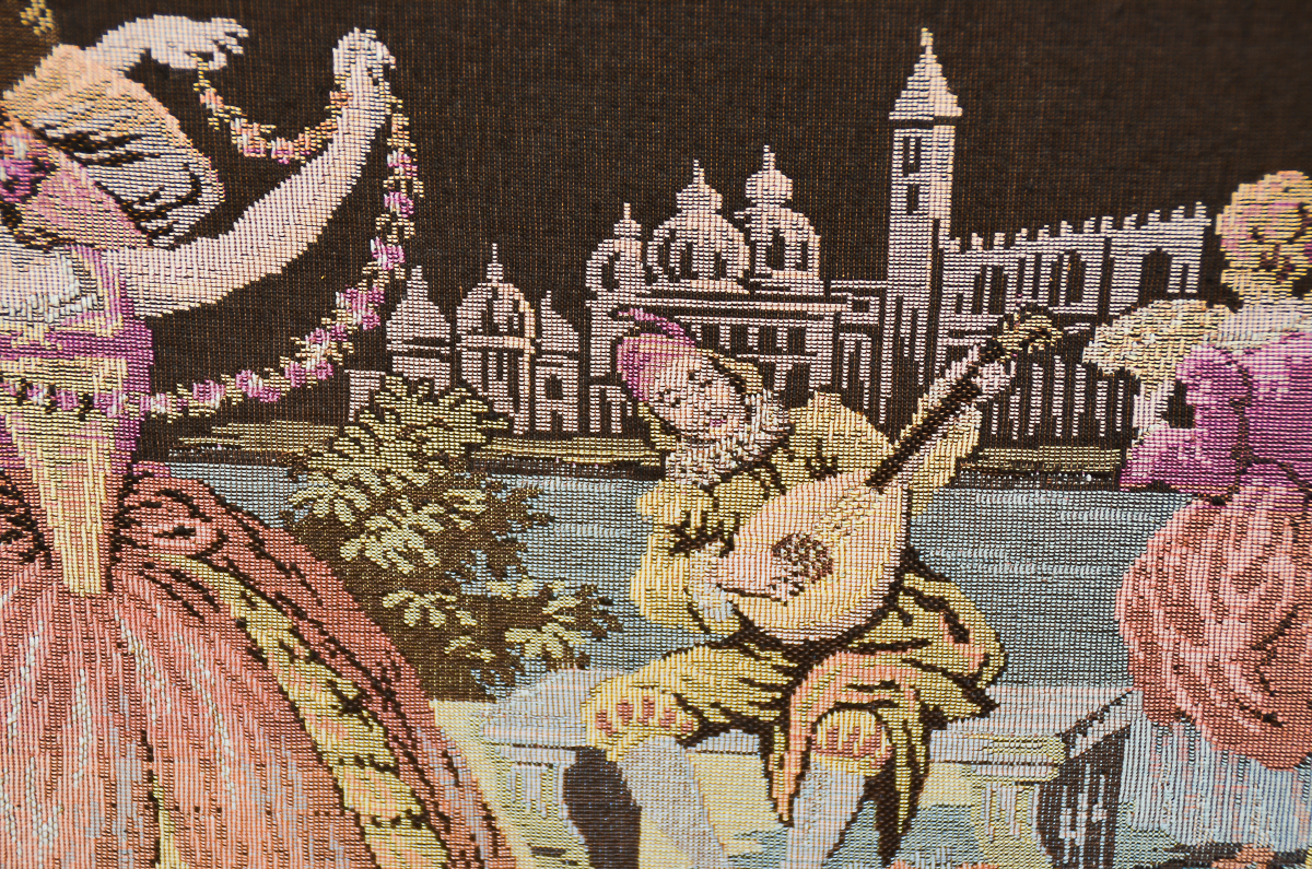 Framed Vintage Tapestry