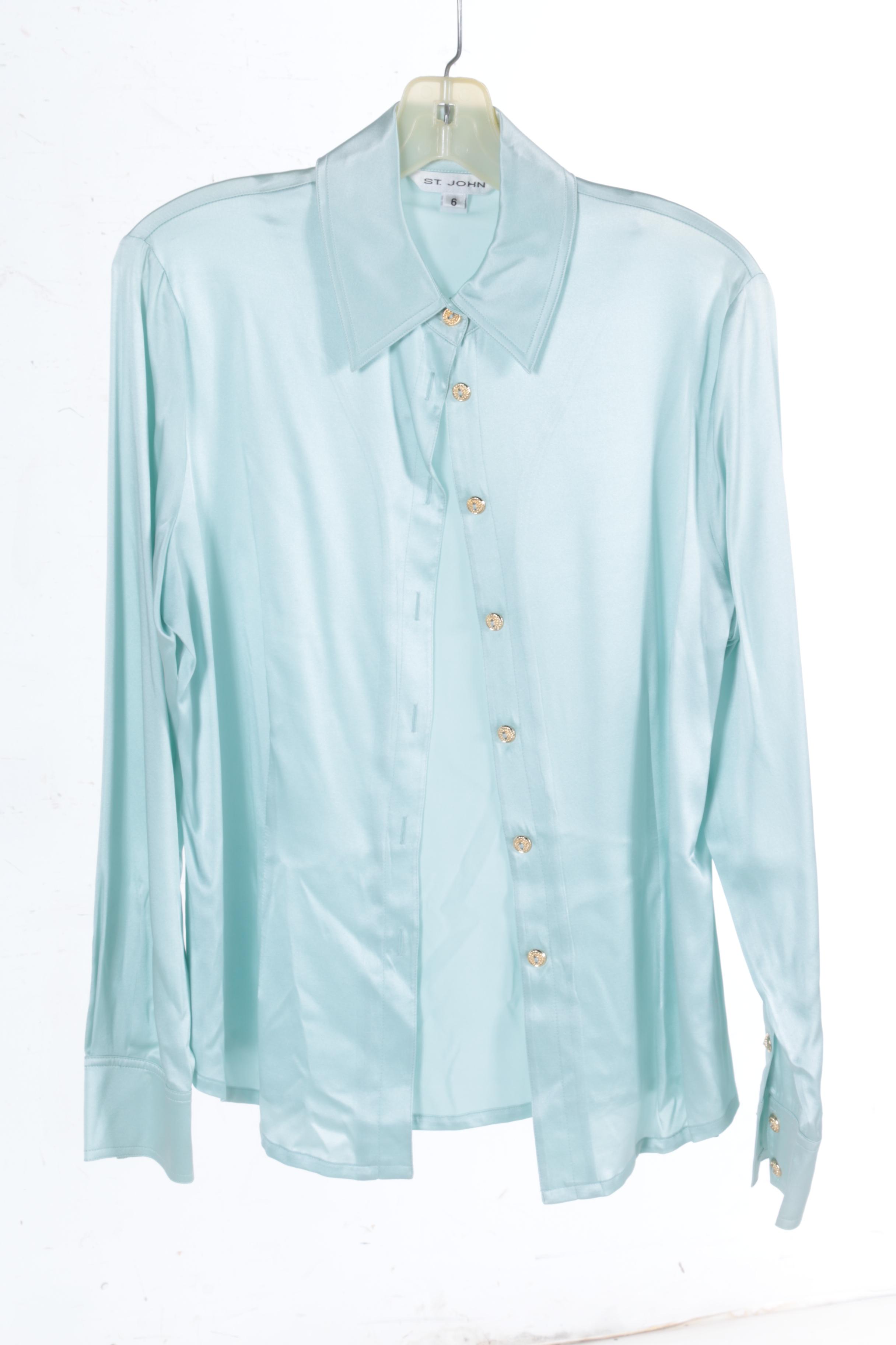 Women's Long Sleeve Tops Including St. John Sport by Marie Gray