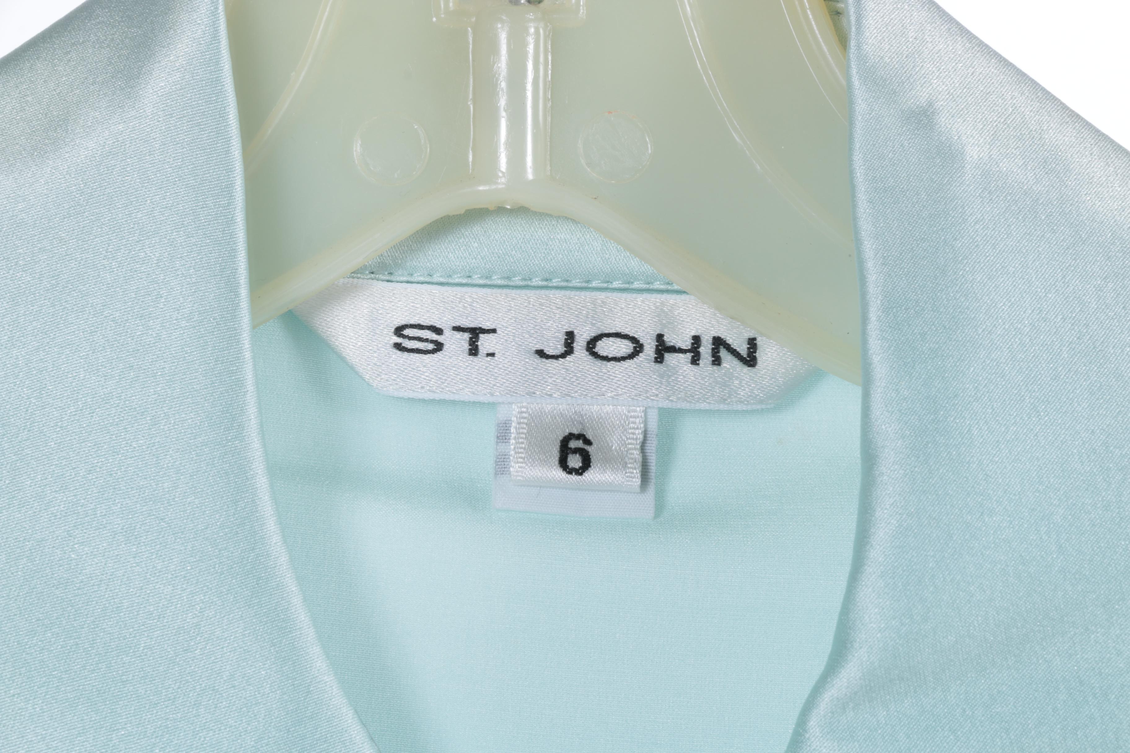 Women's Long Sleeve Tops Including St. John Sport by Marie Gray