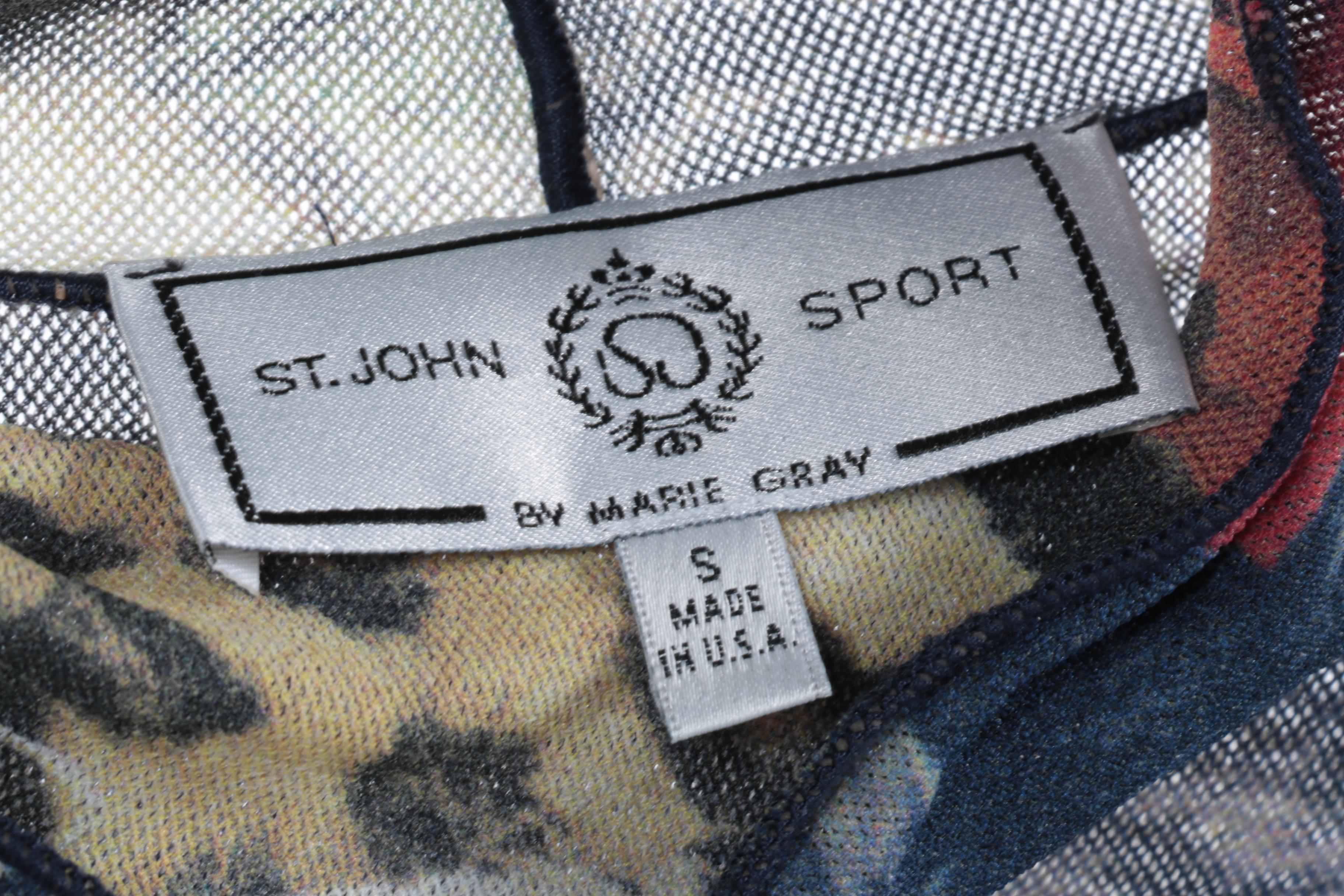 Women's Long Sleeve Tops Including St. John Sport by Marie Gray