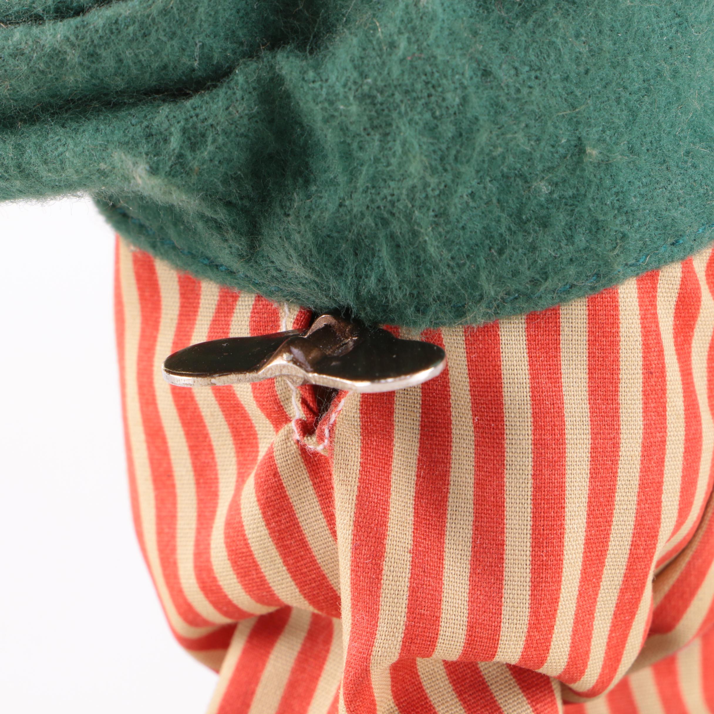 1970s Russ Berrie "Yesterday's Favorites" Wind-up Monkey Playing Cymbals