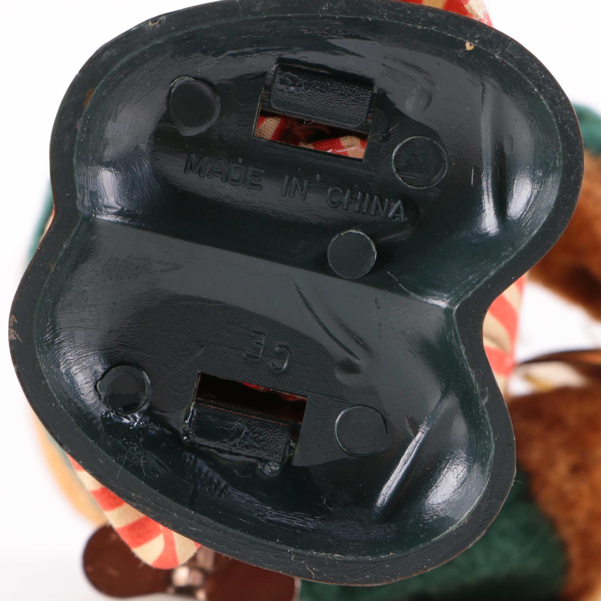 1970s Russ Berrie "Yesterday's Favorites" Wind-up Monkey Playing Cymbals