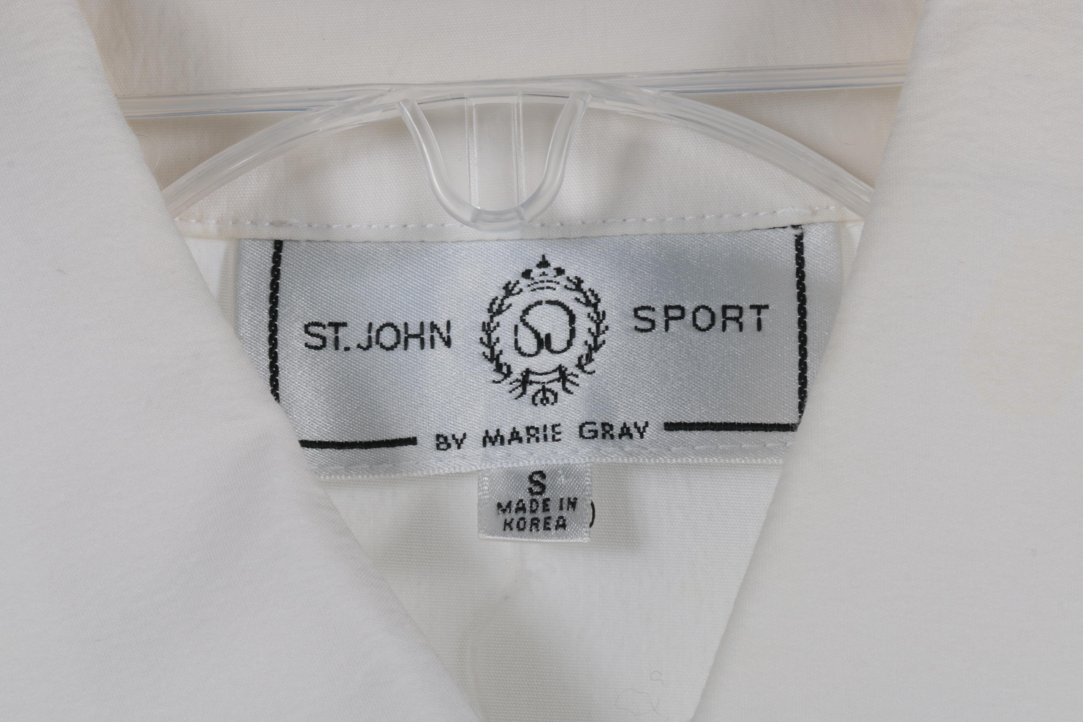 St. John Sport by Marie Gray White Shirts