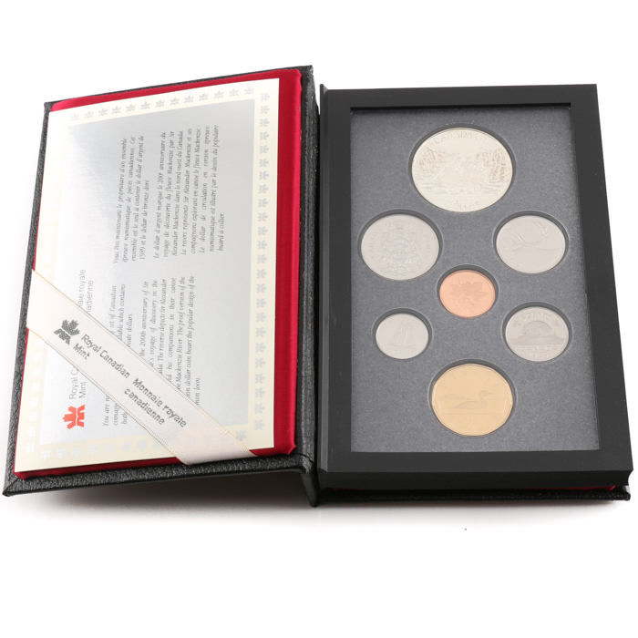 1989 Royal Canadian Mint Type Coin Proof Set