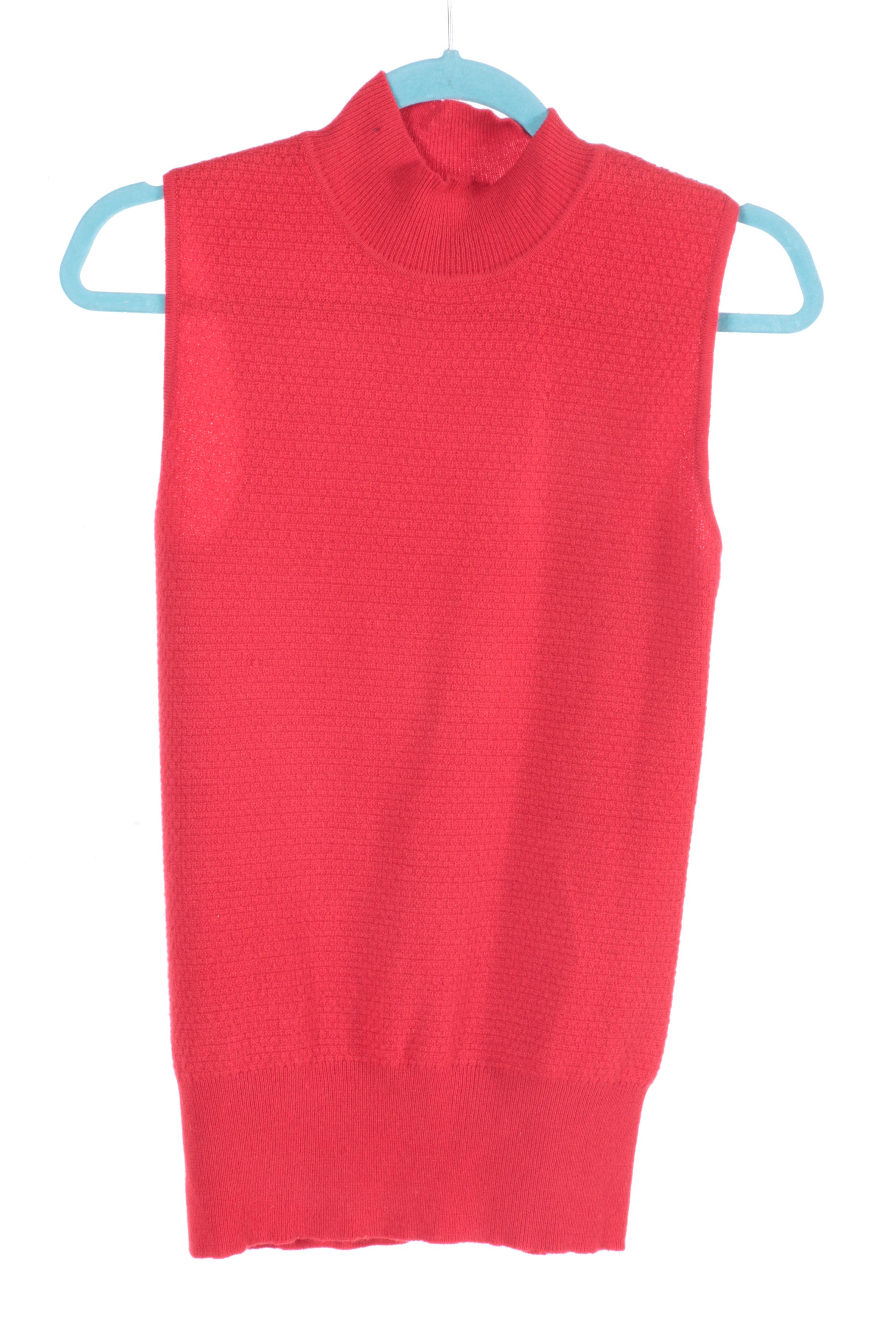 Assorted Sleeveless St John Tops