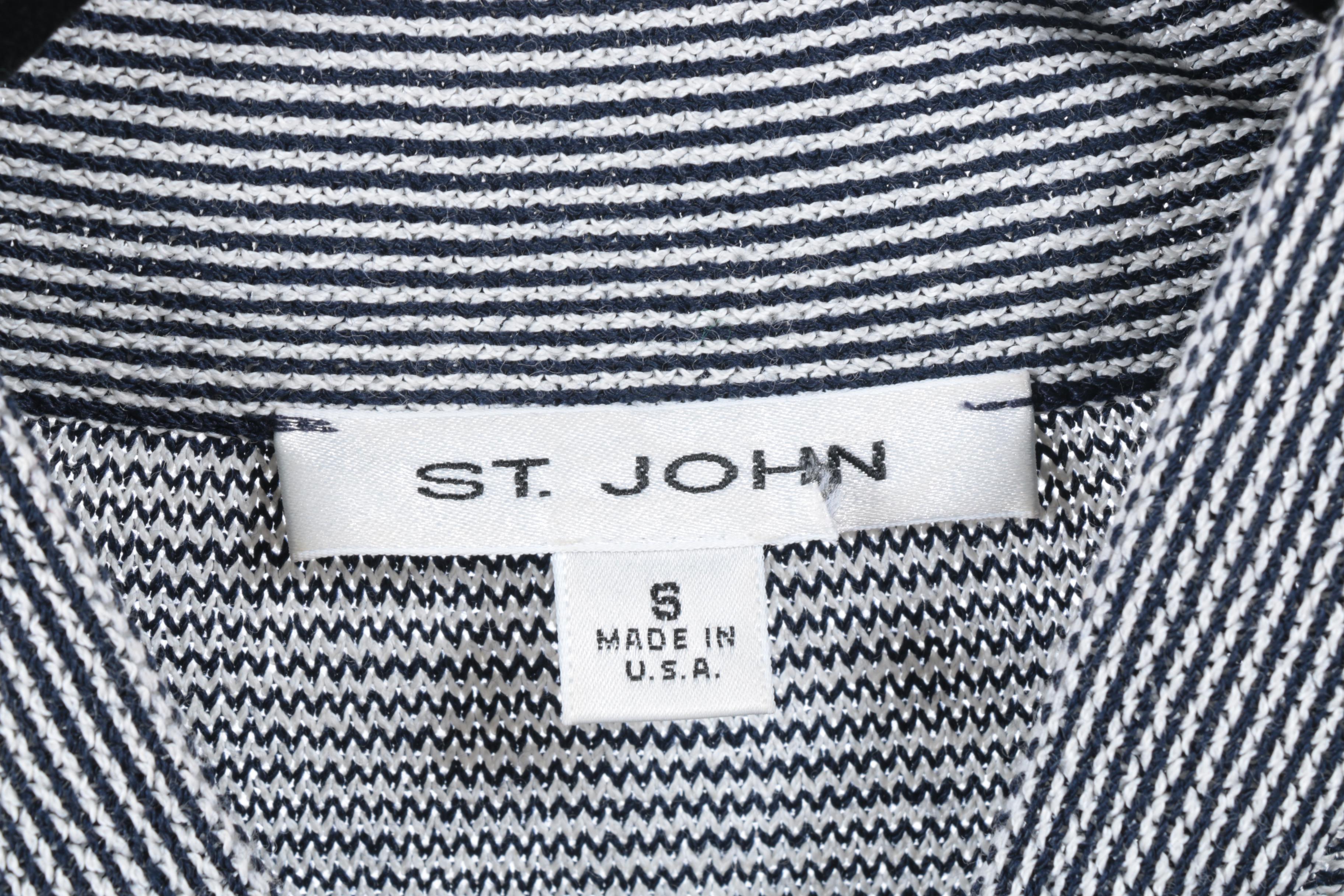 Assorted Sleeveless St John Tops