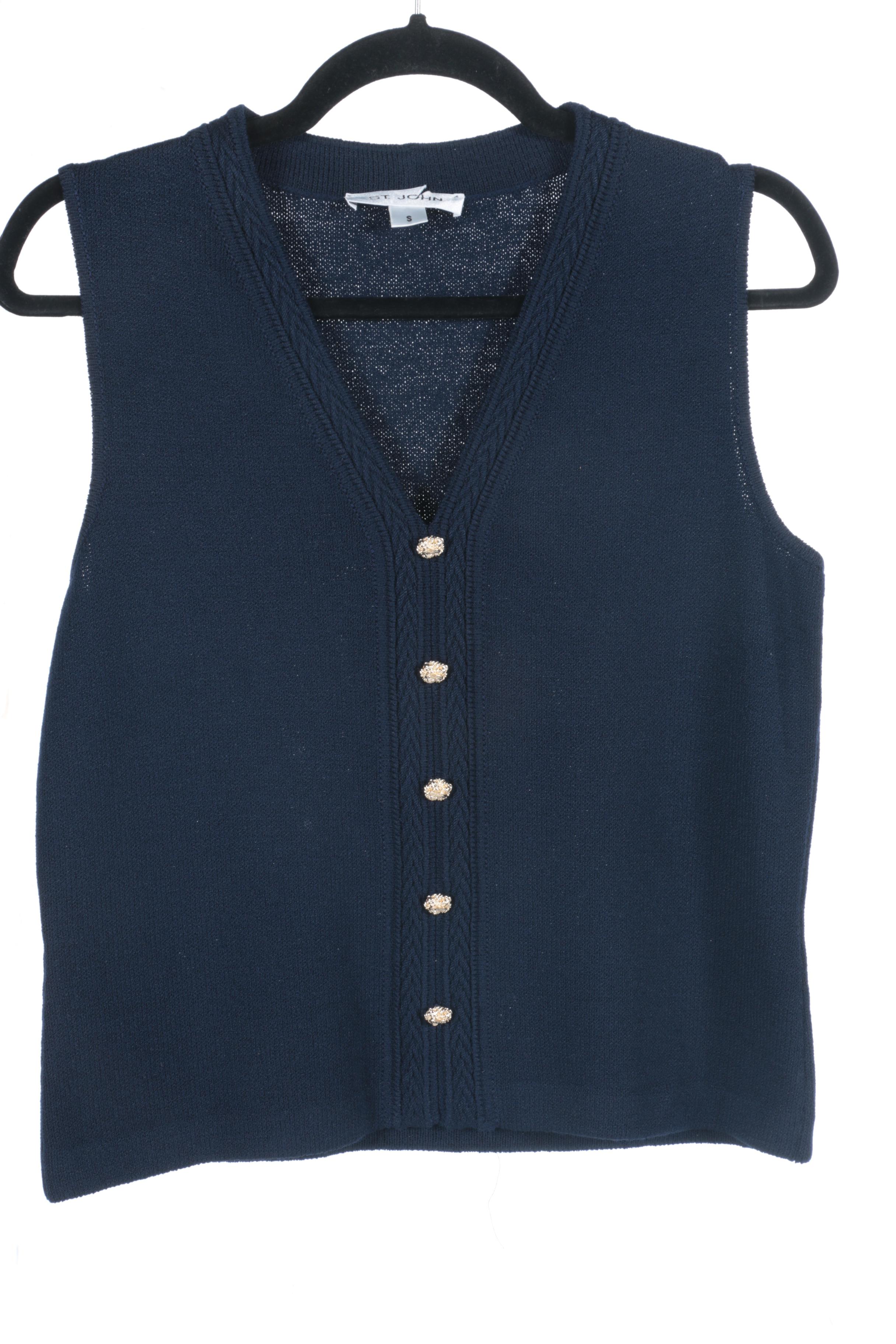 Assorted Sleeveless St John Tops