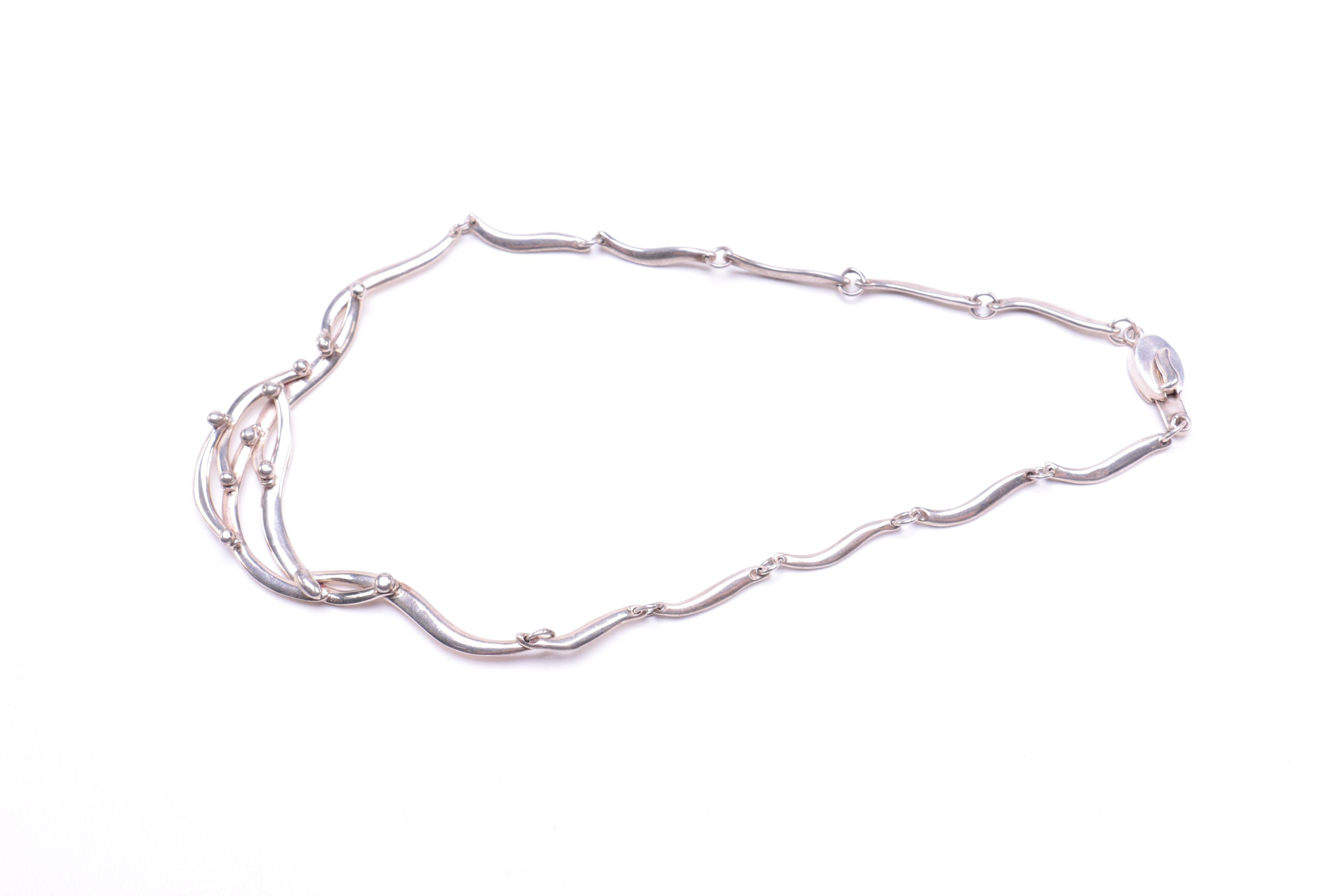 Sterling Silver Jewelry Including Taxco