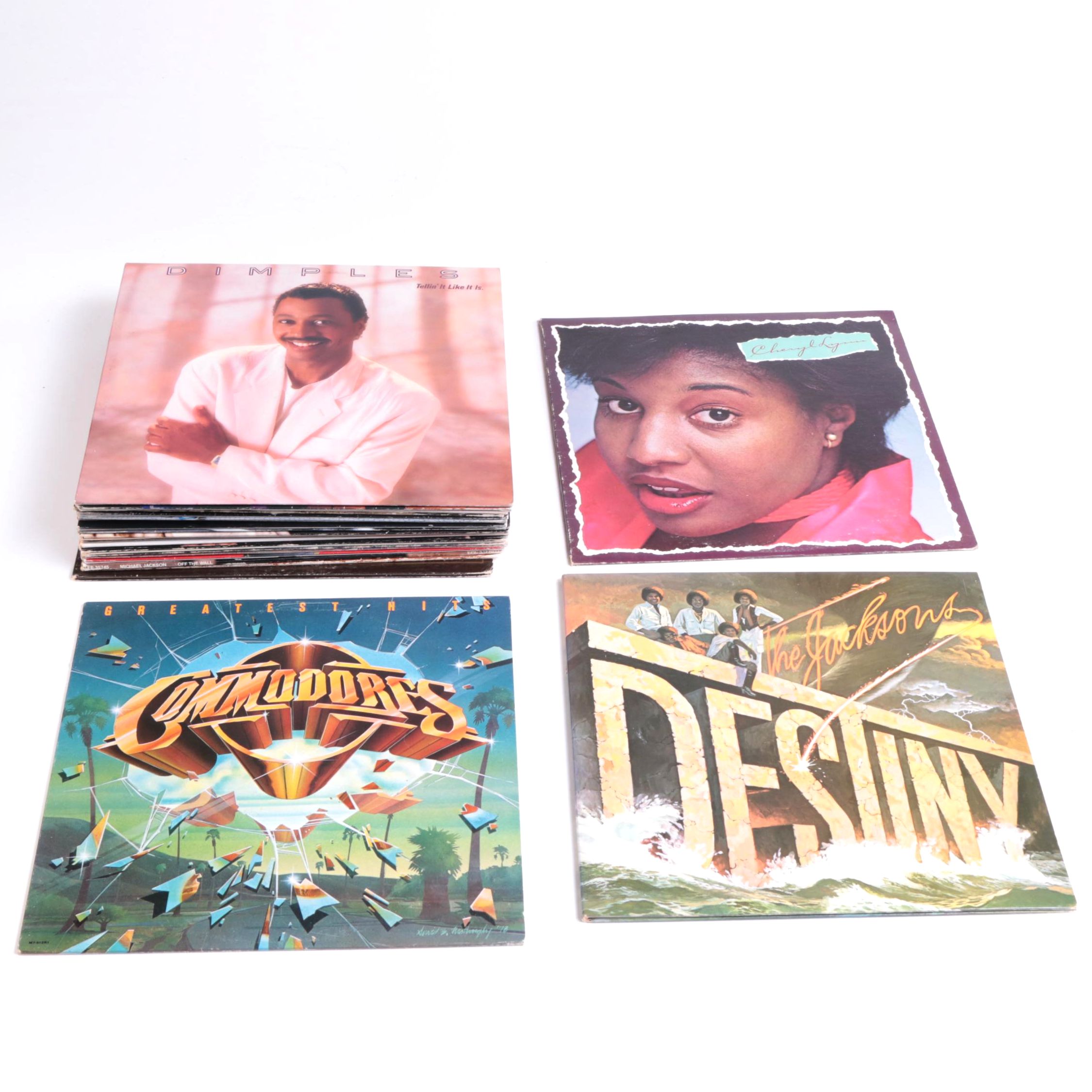 Michael Jackson, Commodores and Other Vintage LPs