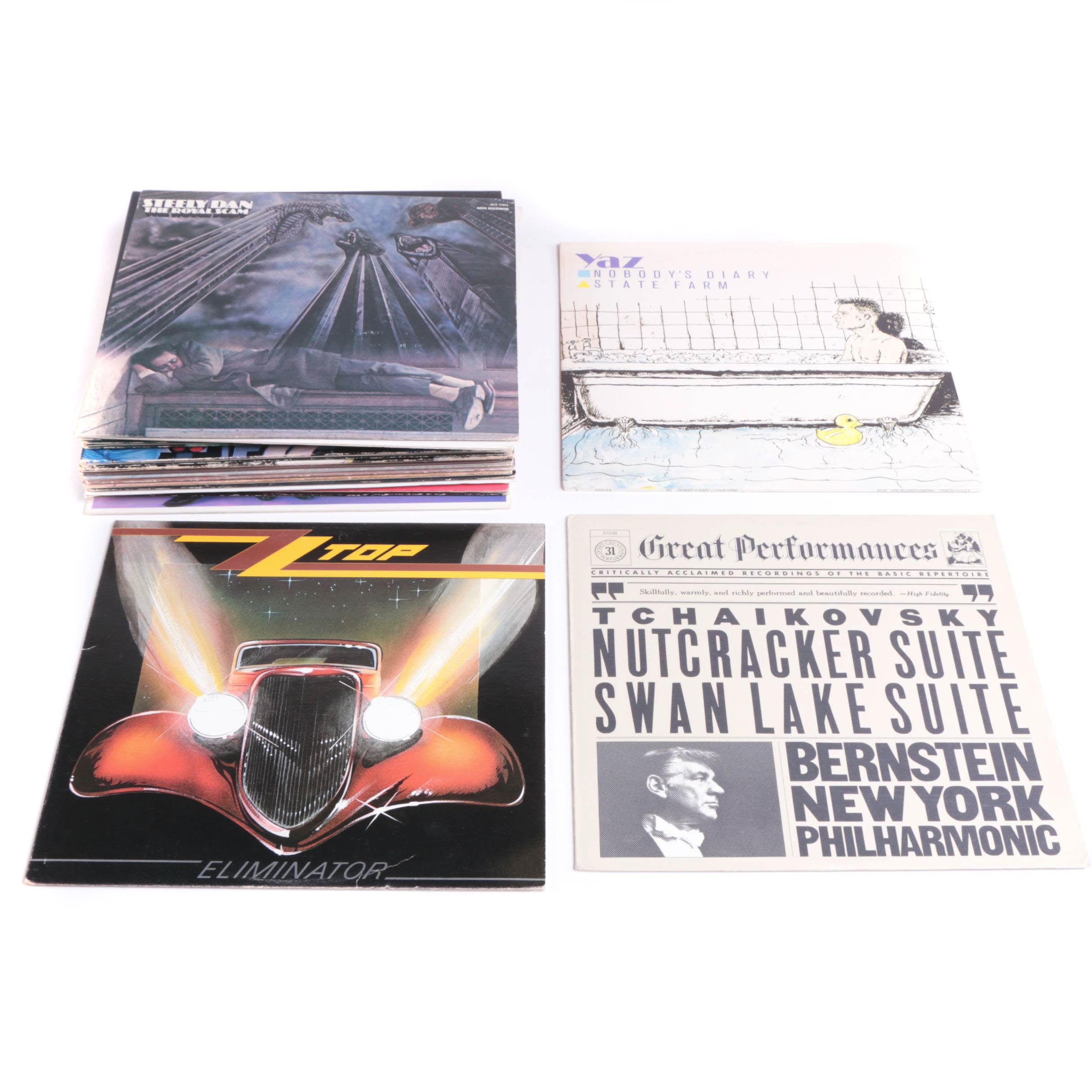 ZZ Top, Steely Dan and Other Rock/Pop LPs