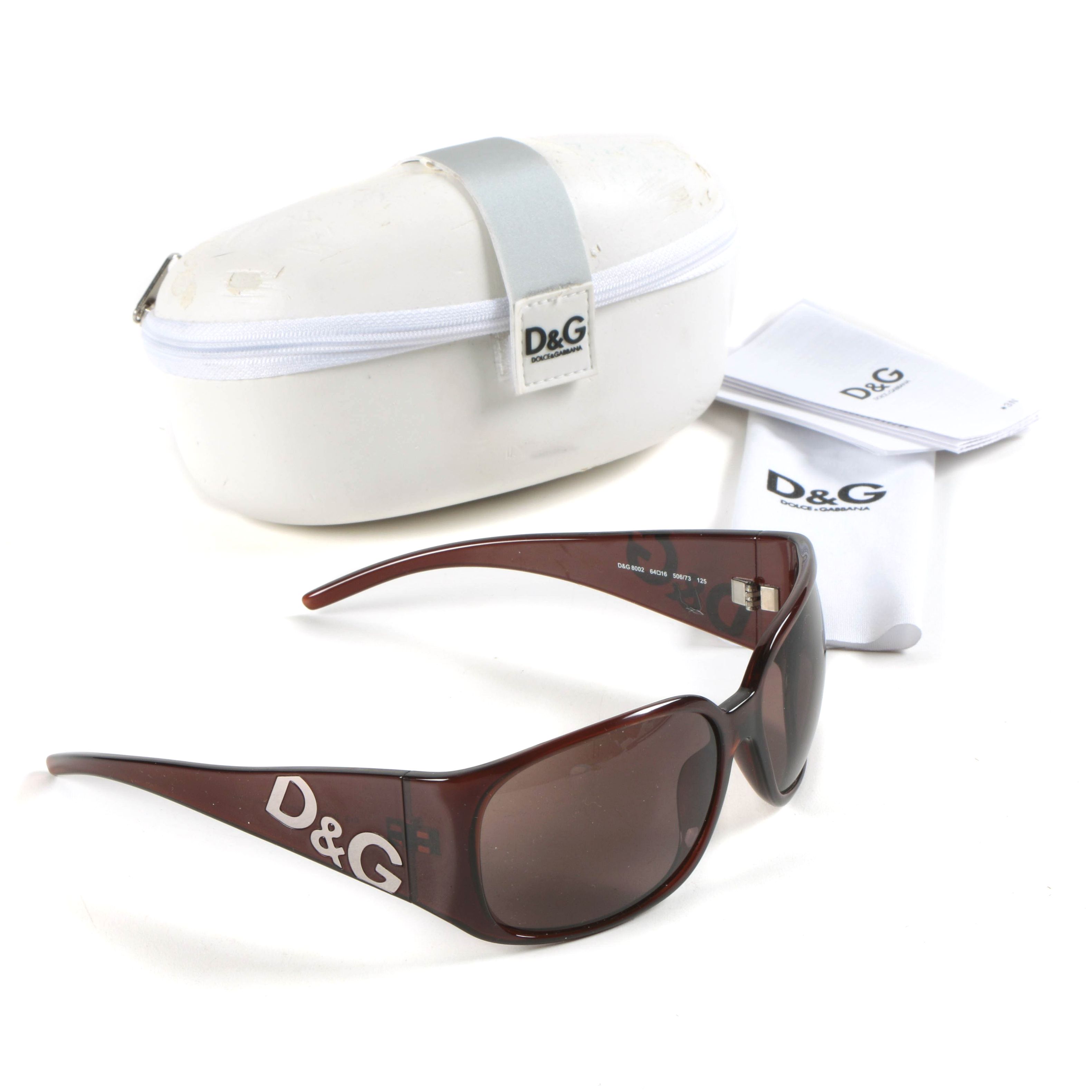 D&G Dolce & Gabbana Brown Sunglasses