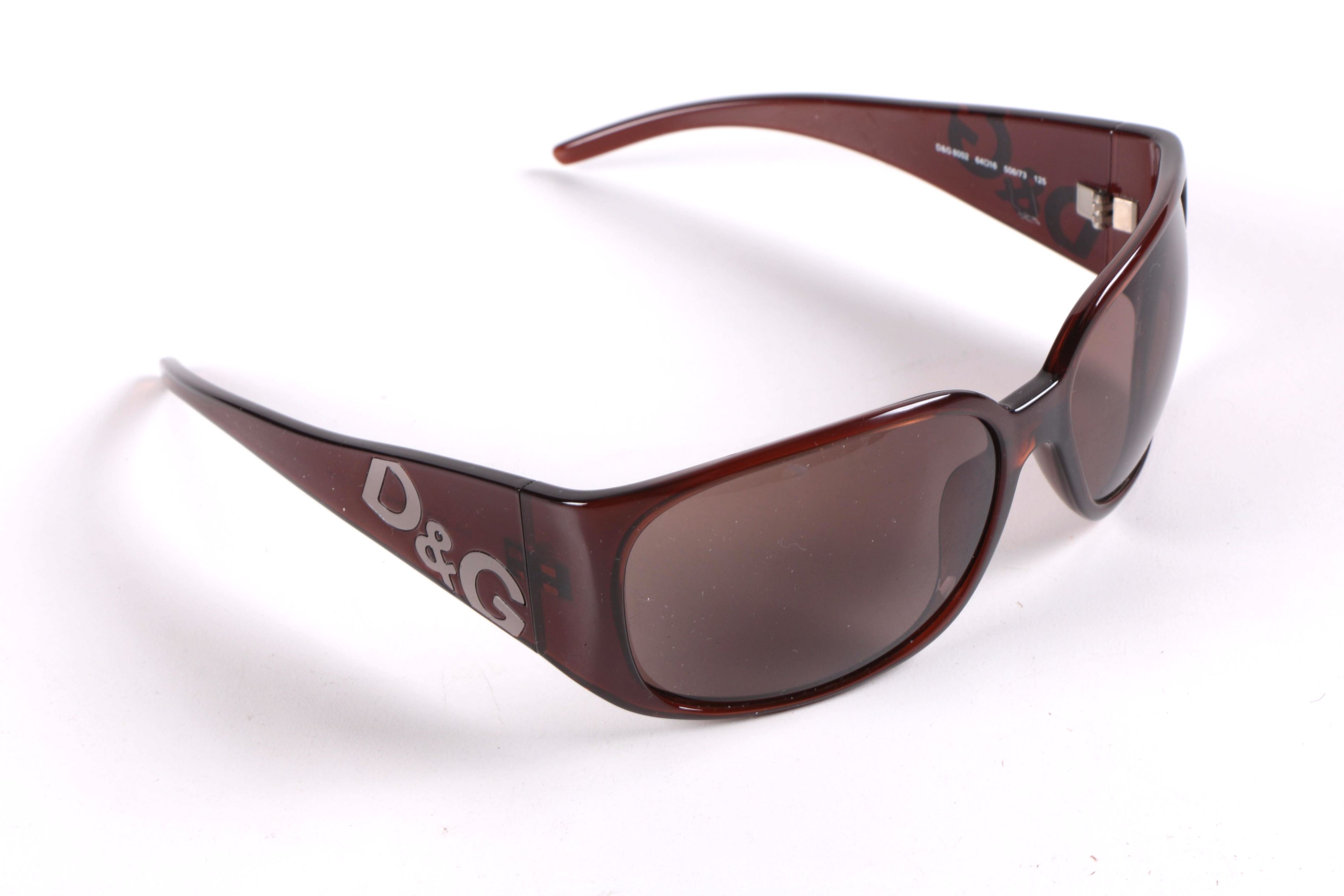 D&G Dolce & Gabbana Brown Sunglasses