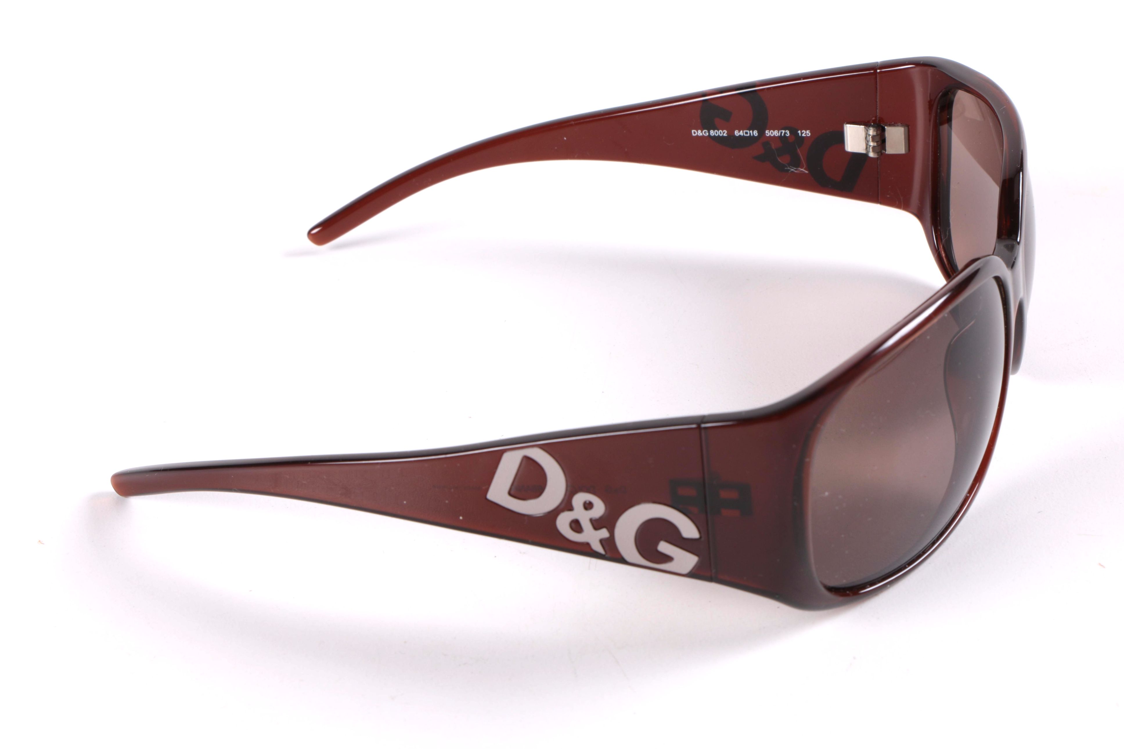 D&G Dolce & Gabbana Brown Sunglasses