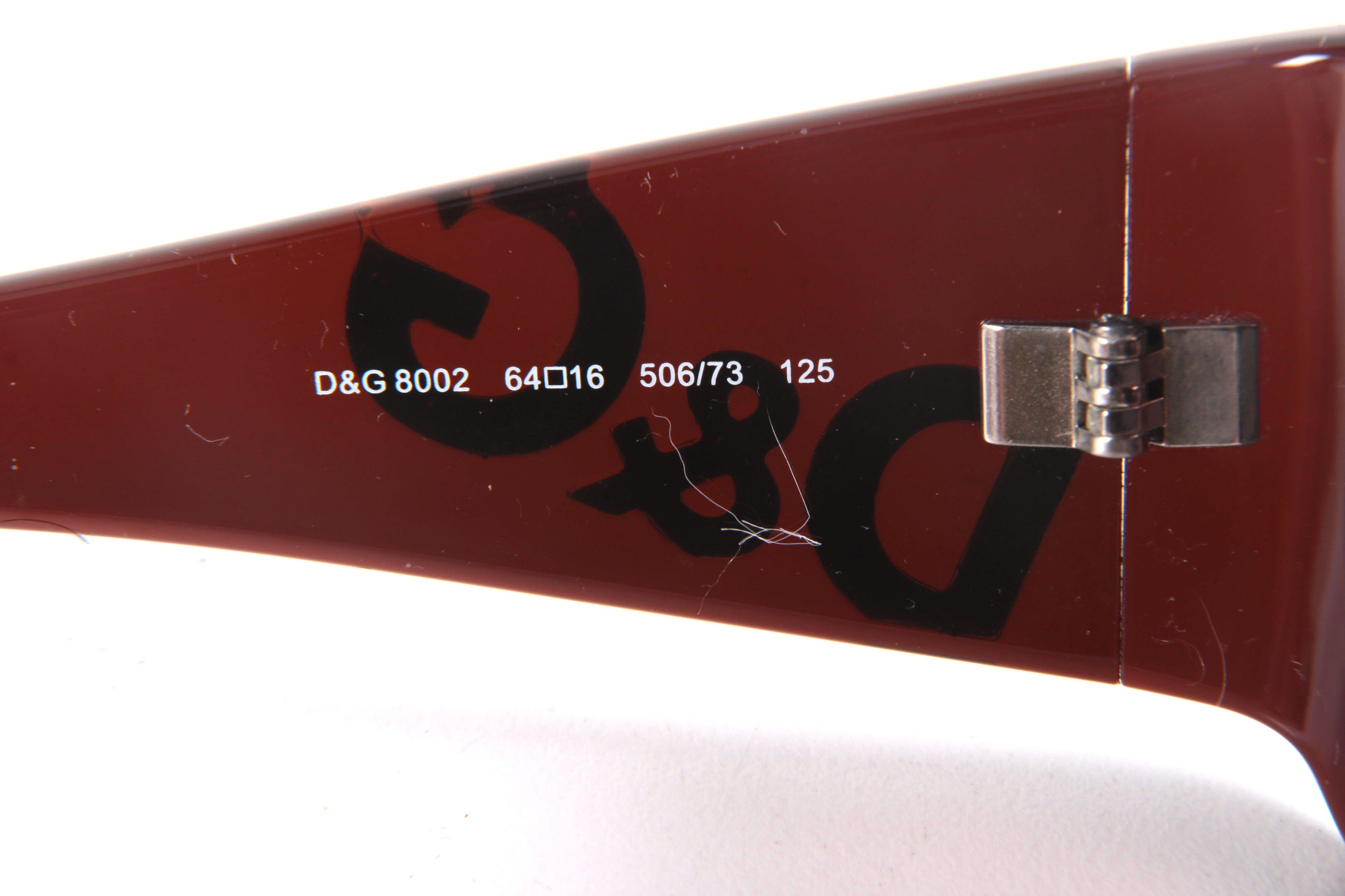 D&G Dolce & Gabbana Brown Sunglasses