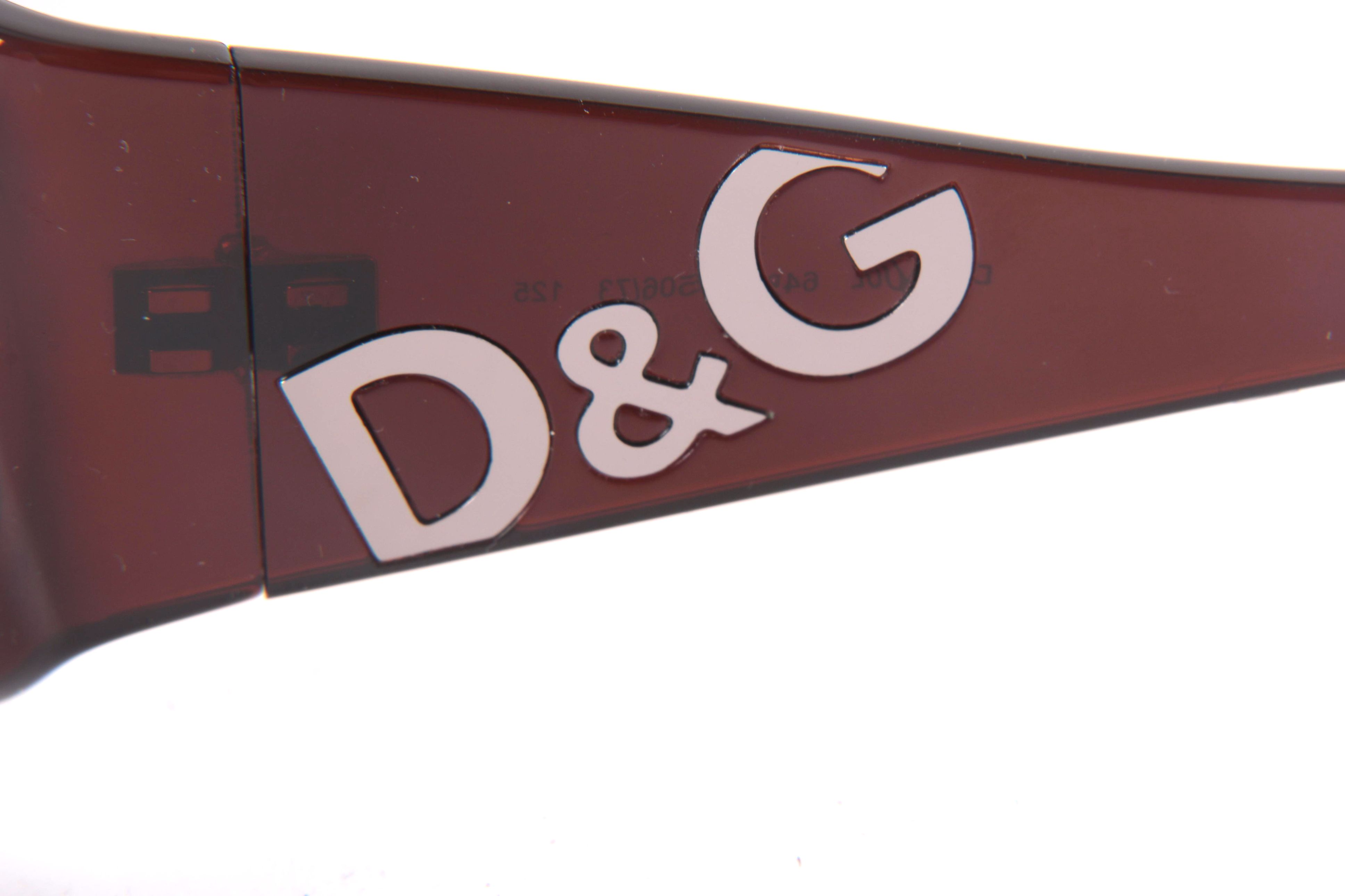 D&G Dolce & Gabbana Brown Sunglasses