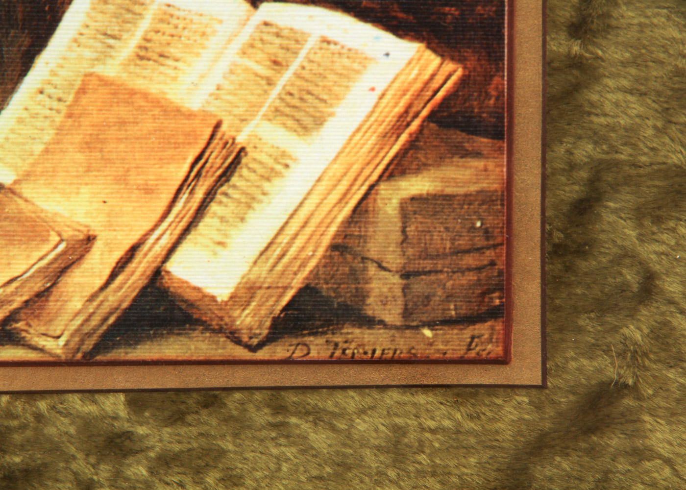 Offset Lithograph after David Teniers II "The Alchemist"