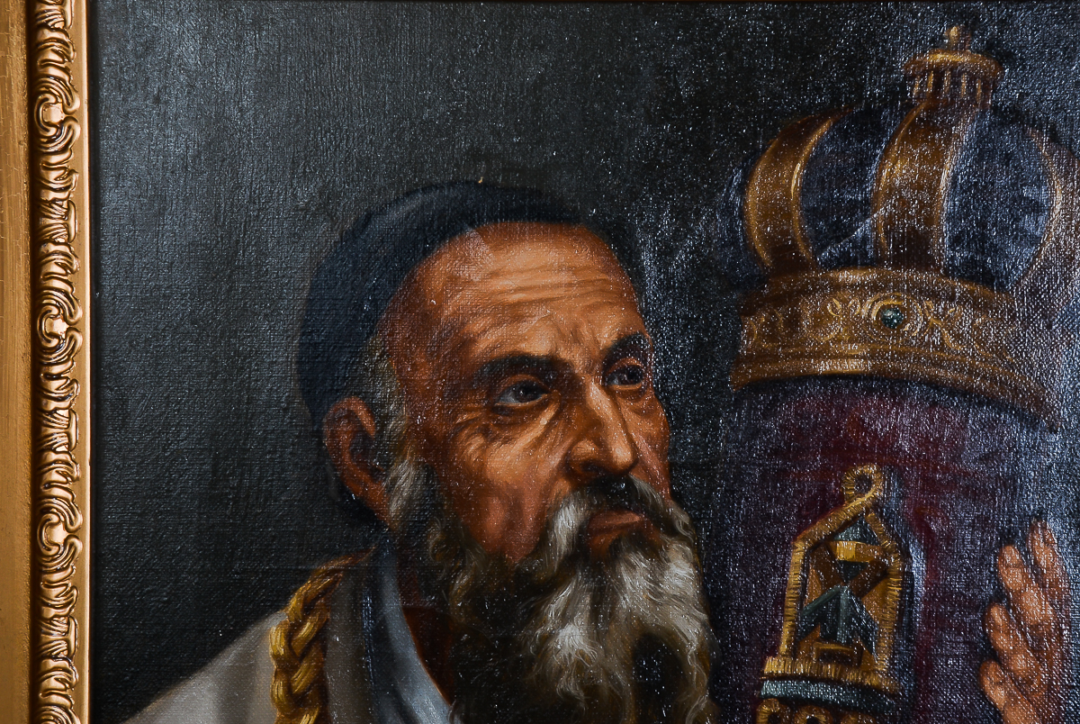 Vintage Oil Painting on Canvas