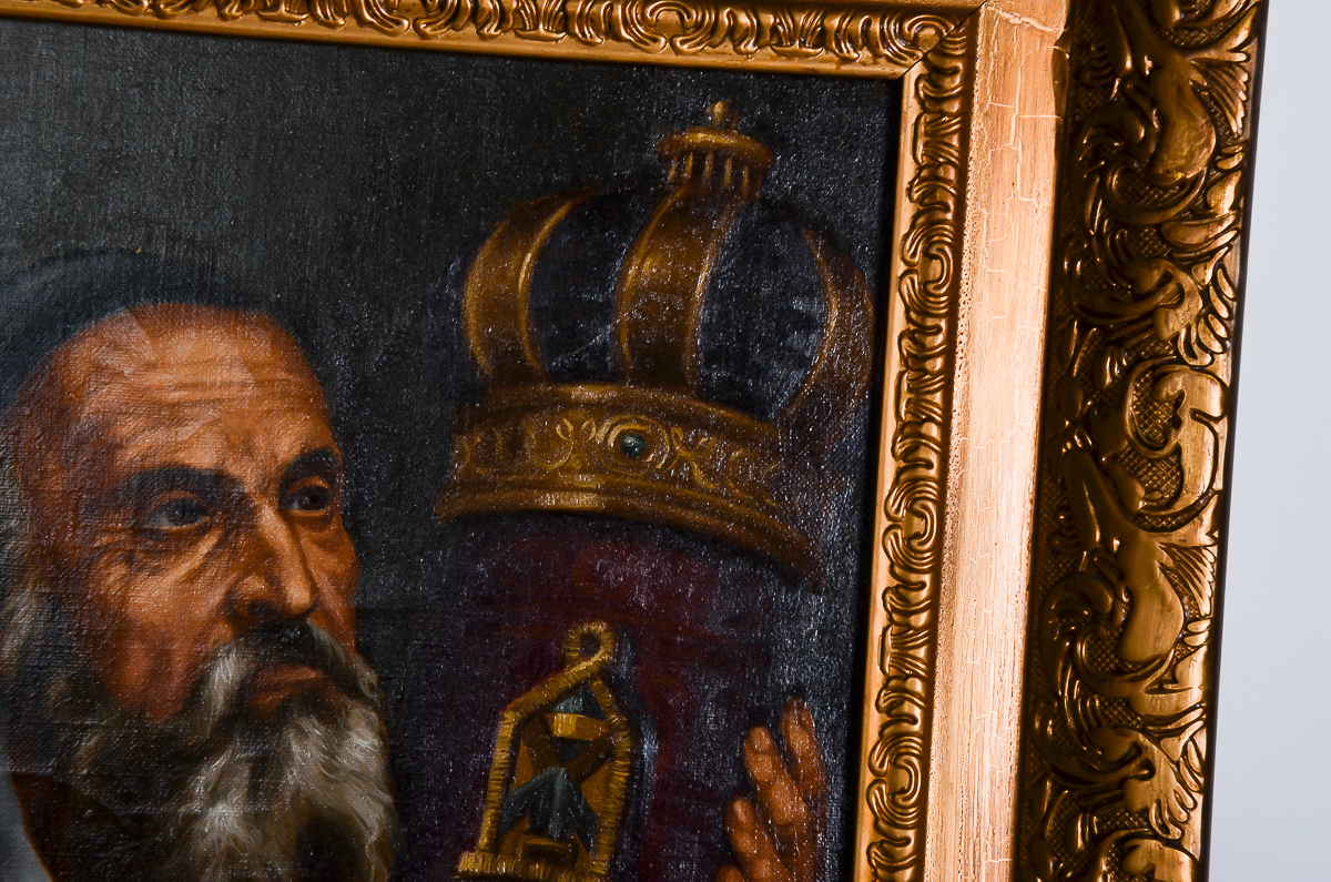 Vintage Oil Painting on Canvas