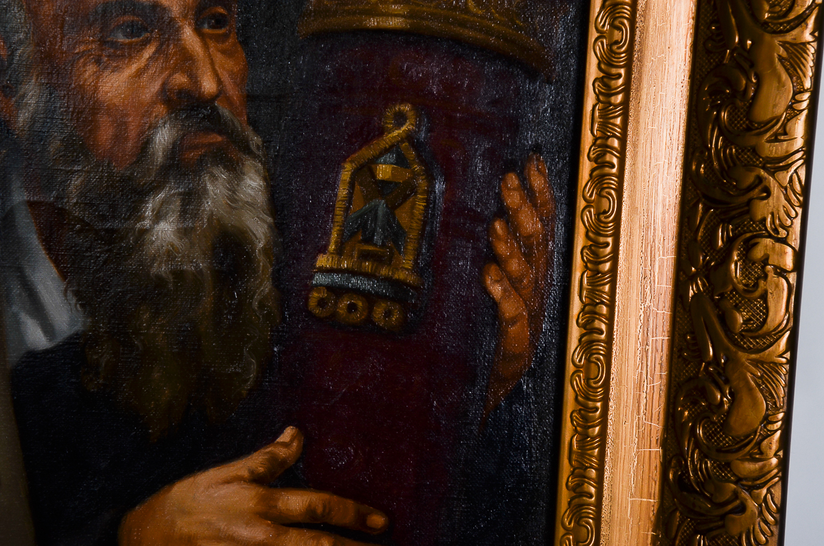 Vintage Oil Painting on Canvas