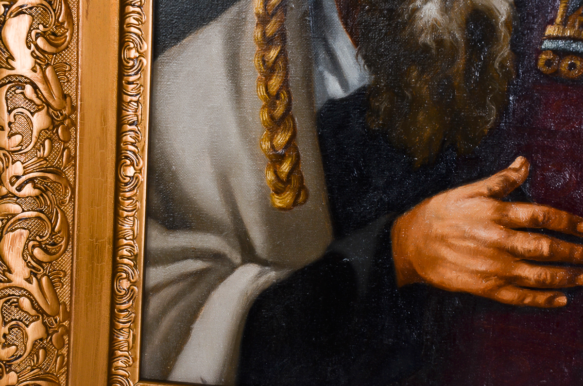 Vintage Oil Painting on Canvas