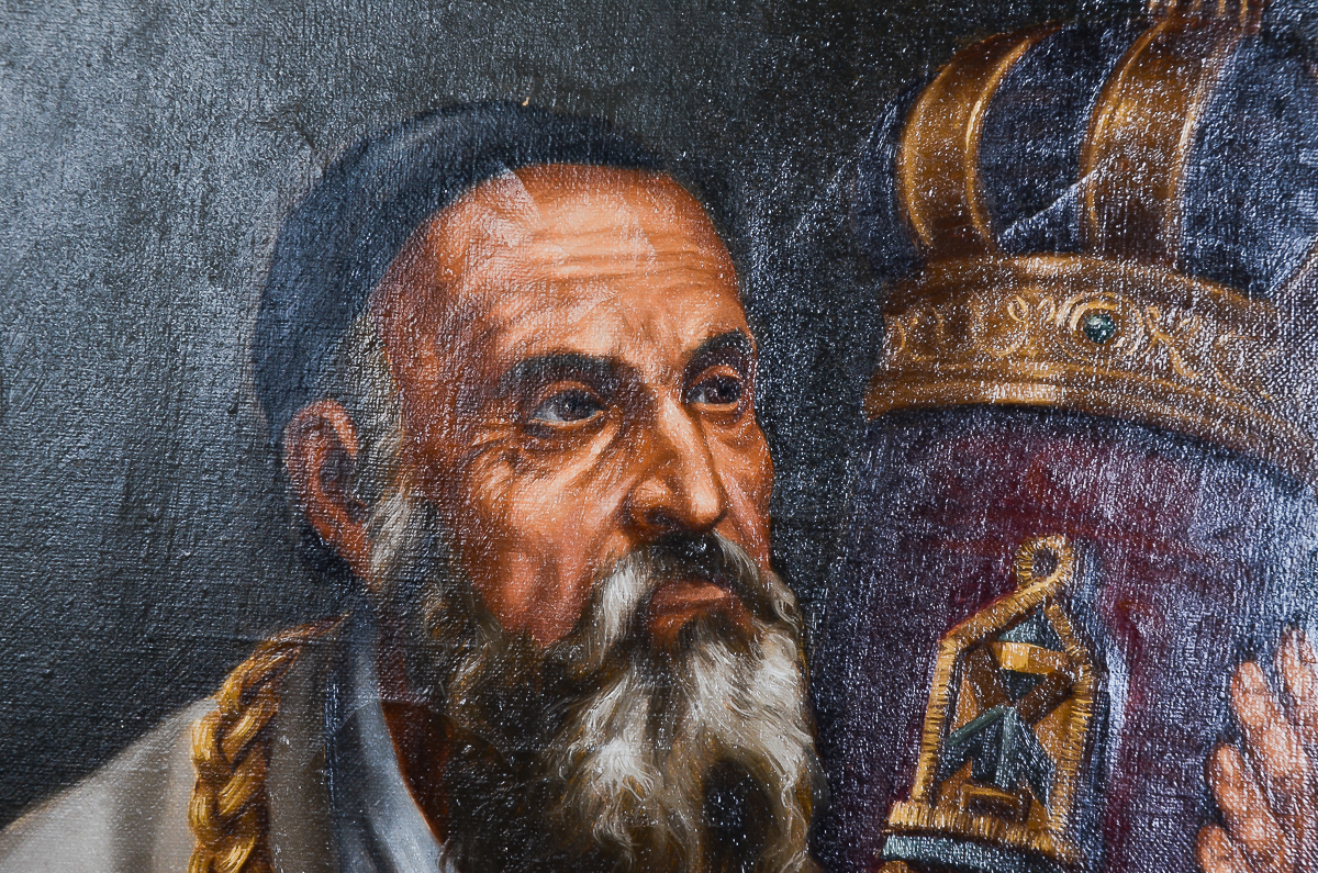 Vintage Oil Painting on Canvas