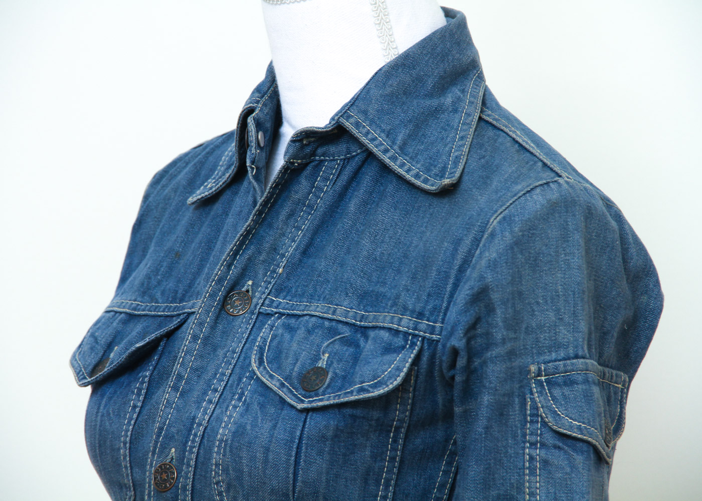 Faded Glory Vintage Women's Denim Jacket