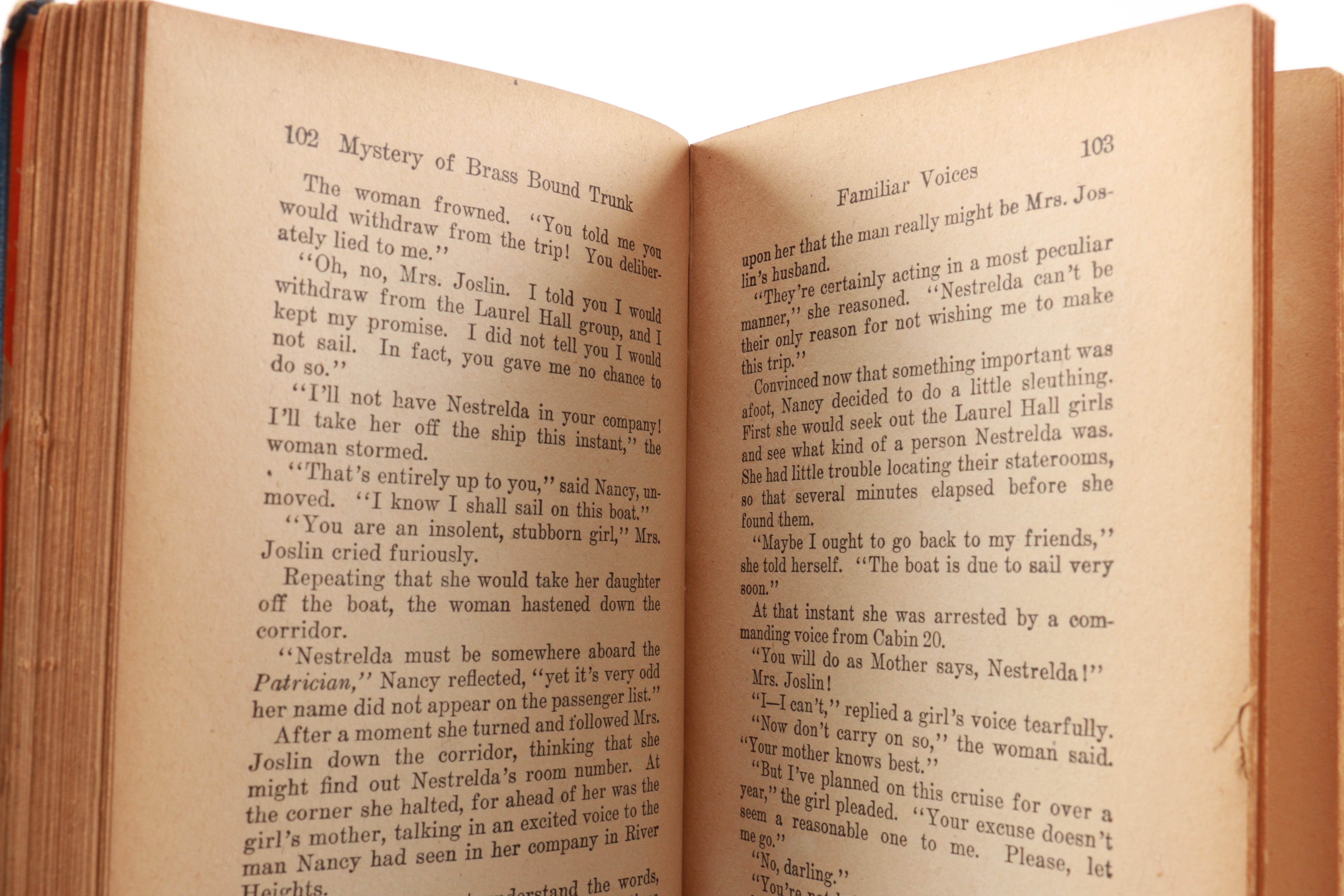 Vintage Grosset & Dunlap Series Books Including "Nancy Drew" and "Judy Bolton"