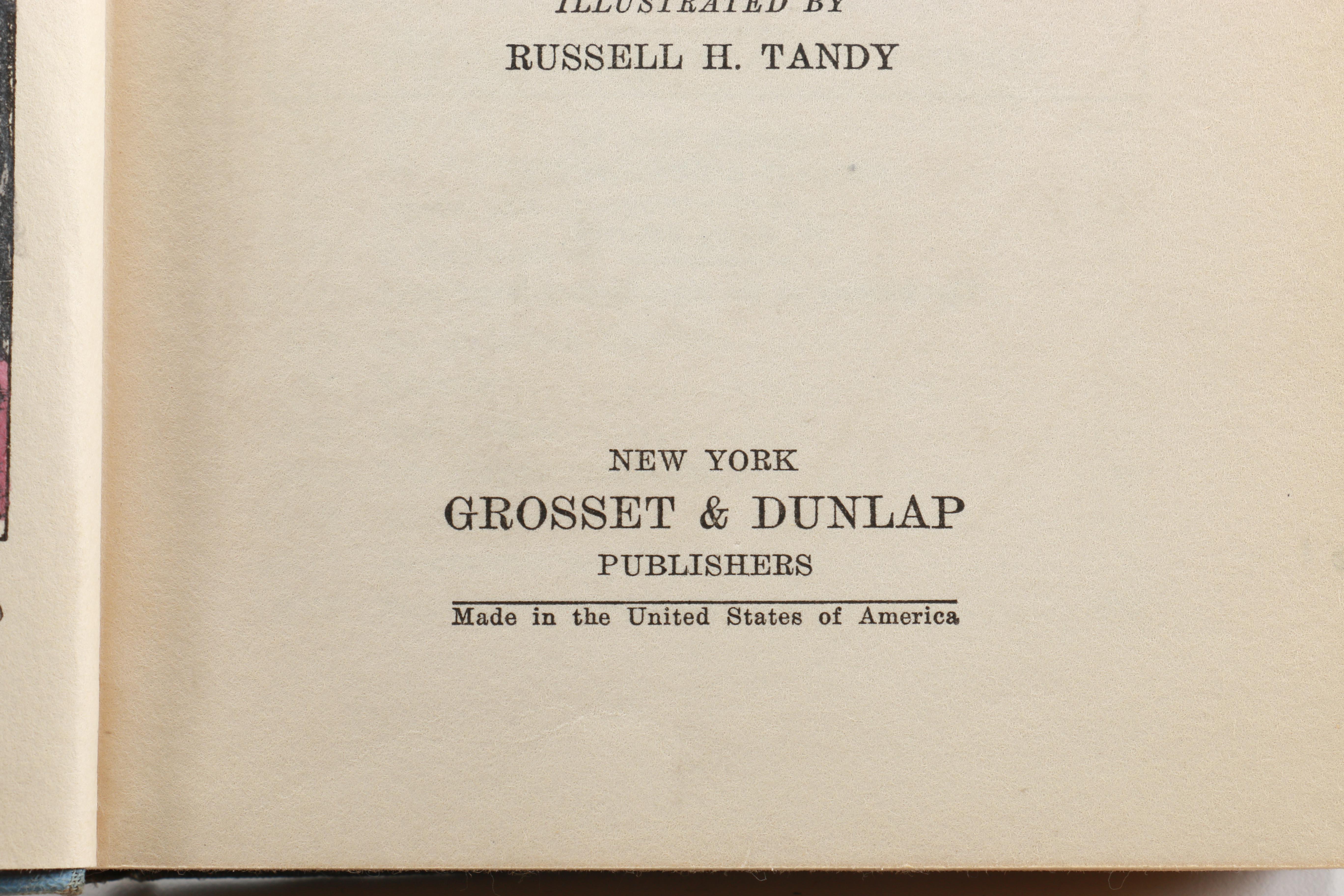 Vintage Grosset & Dunlap Series Books Including "Nancy Drew" and "Judy Bolton"