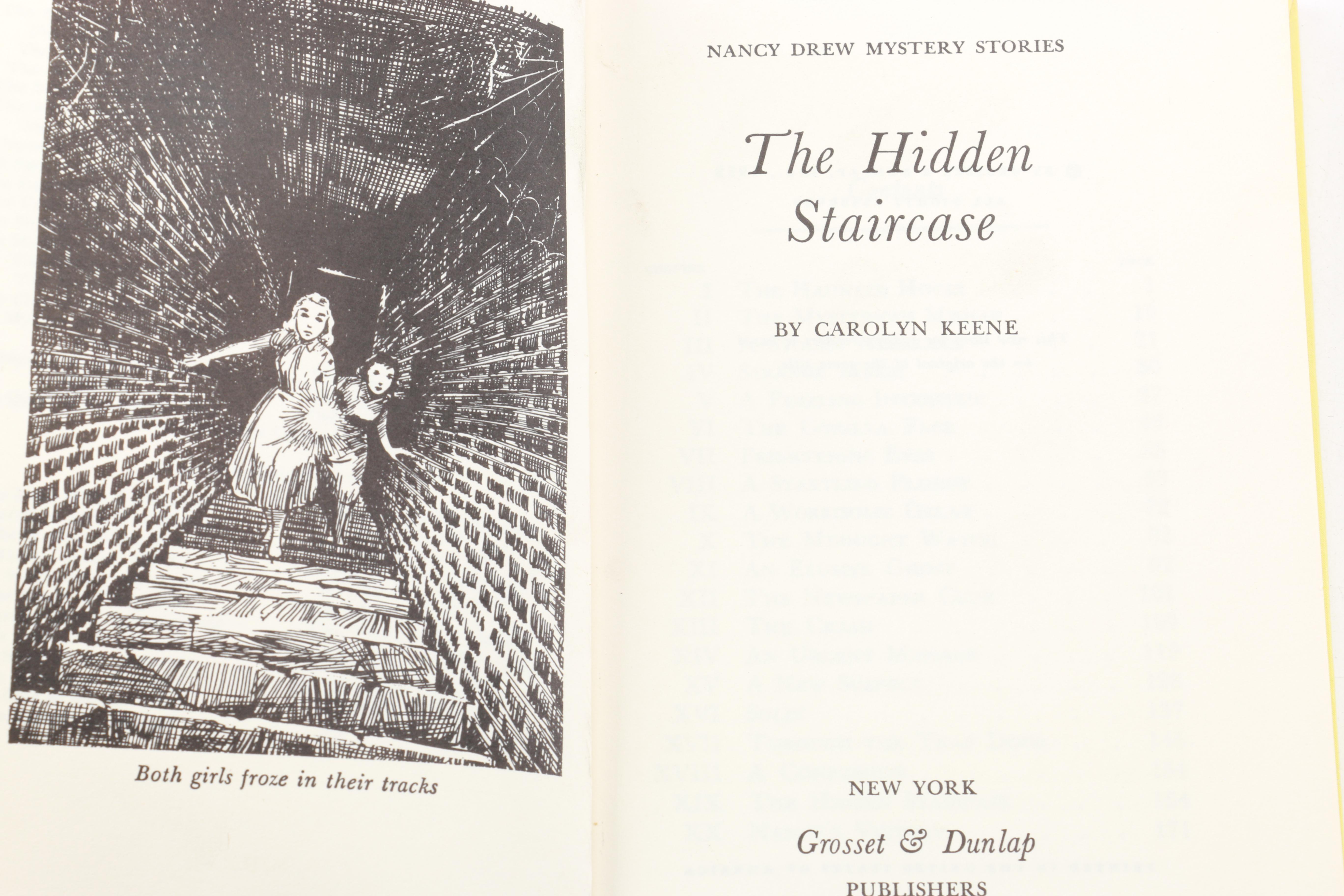 Vintage Grosset & Dunlap Series Books Including "Nancy Drew" and "Judy Bolton"