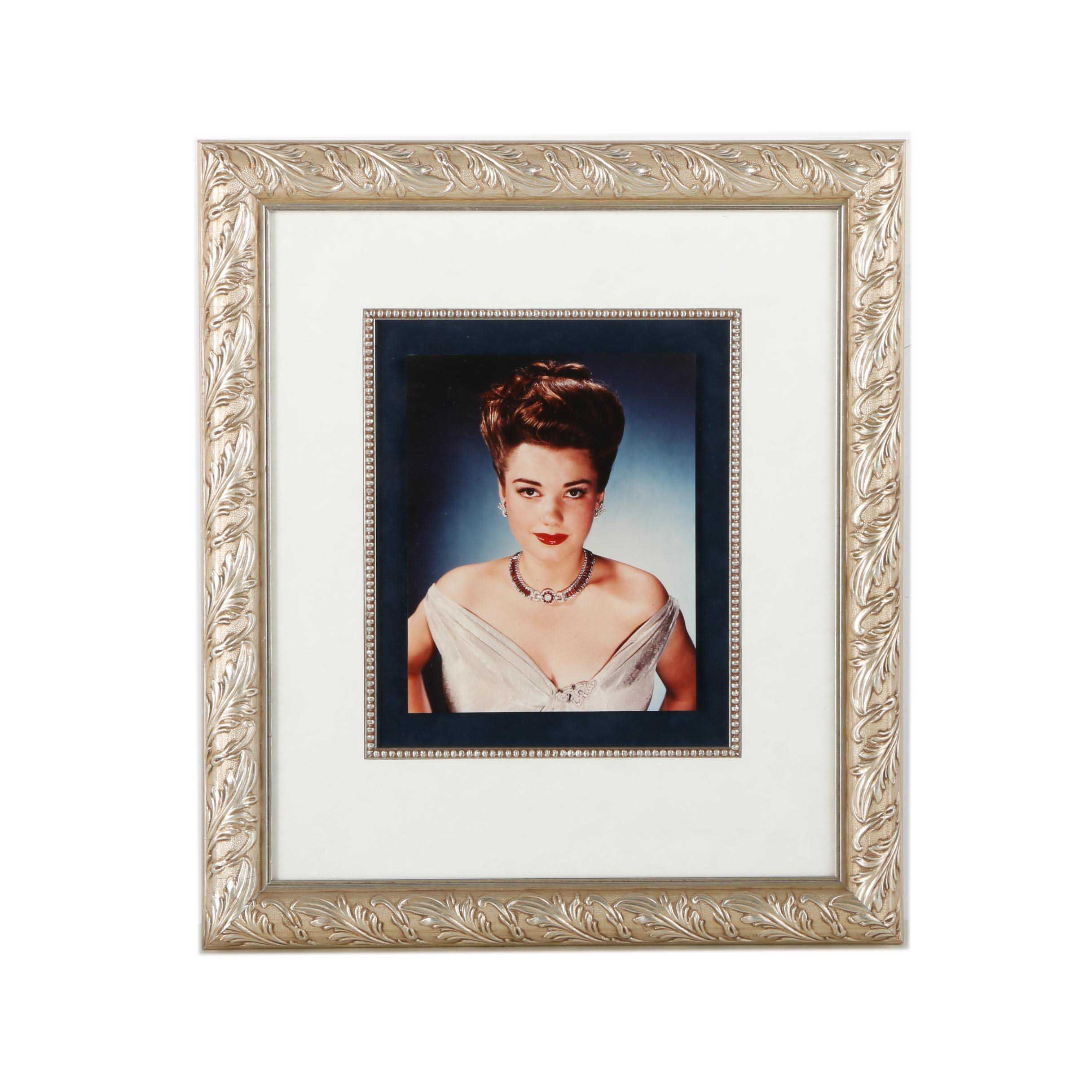 Headshot Photograph of Anne Baxter