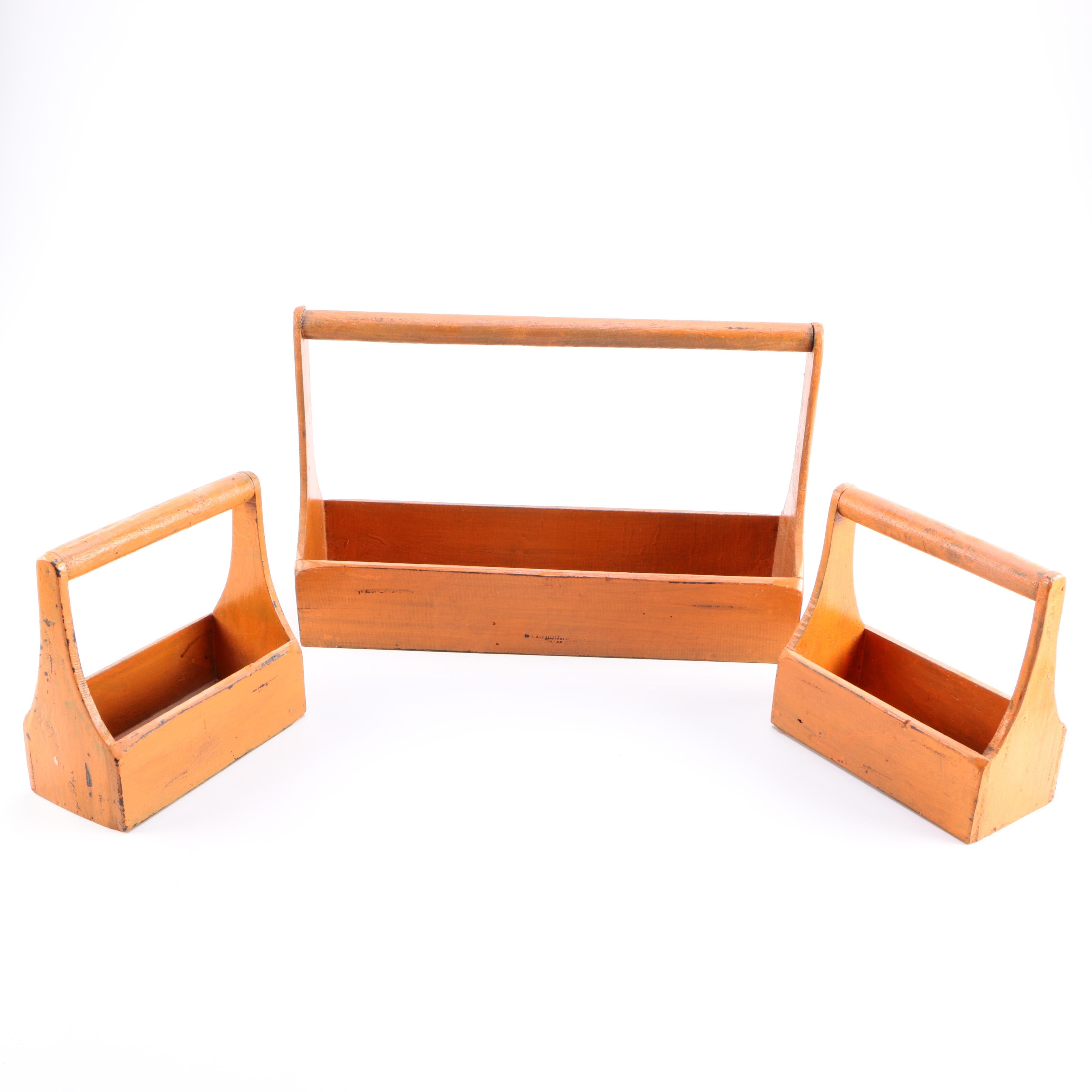 Wooden Garden Trugs