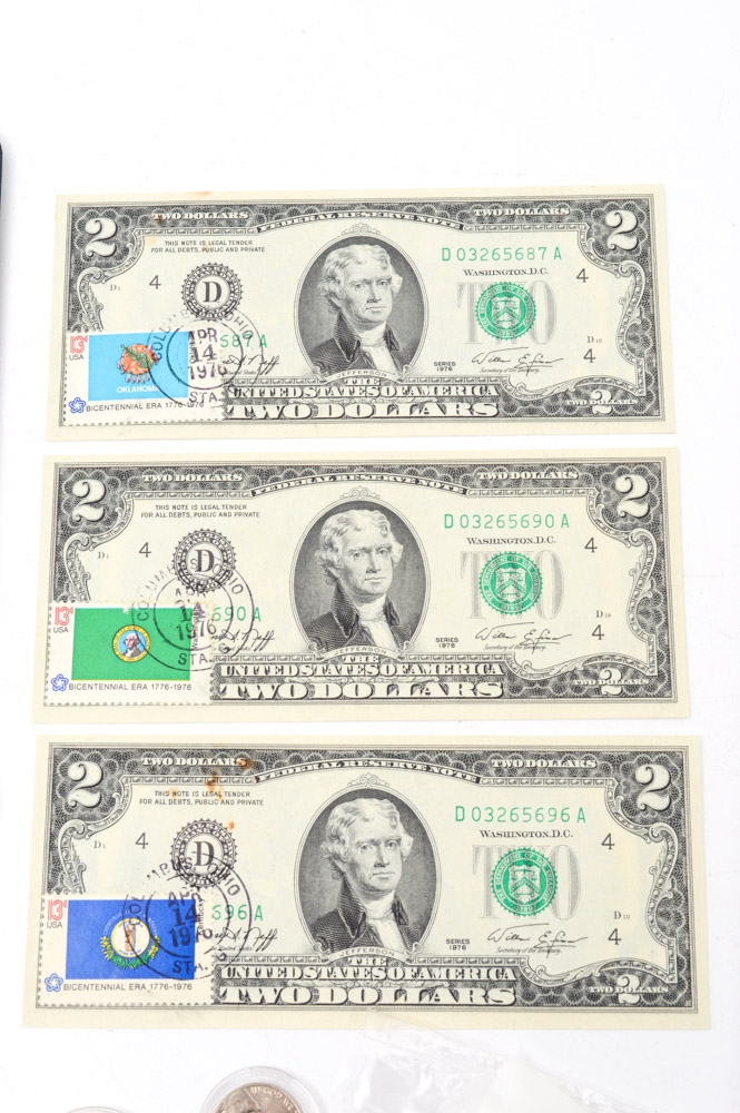 Modern United States Commemorative Coins and Currency