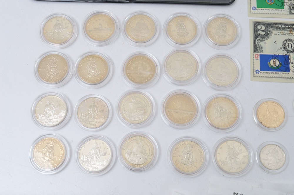 Modern United States Commemorative Coins and Currency