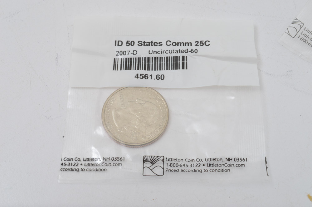 Modern United States Commemorative Coins and Currency