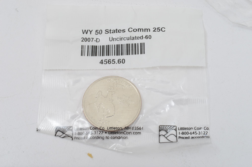 Modern United States Commemorative Coins and Currency