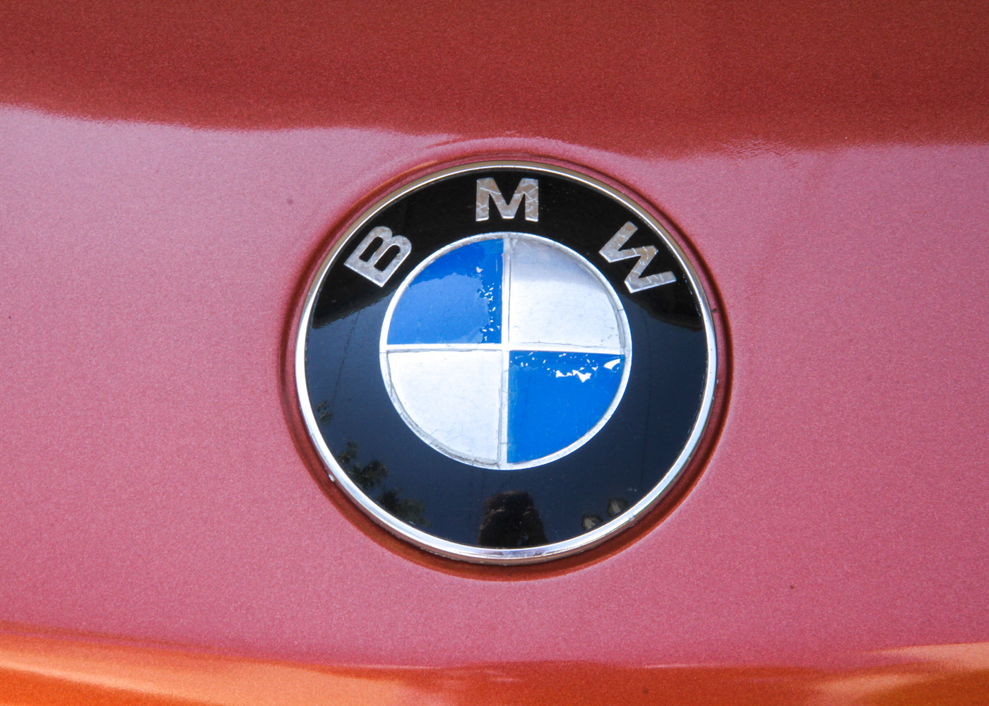 1982 BMW 528E Red Sedan