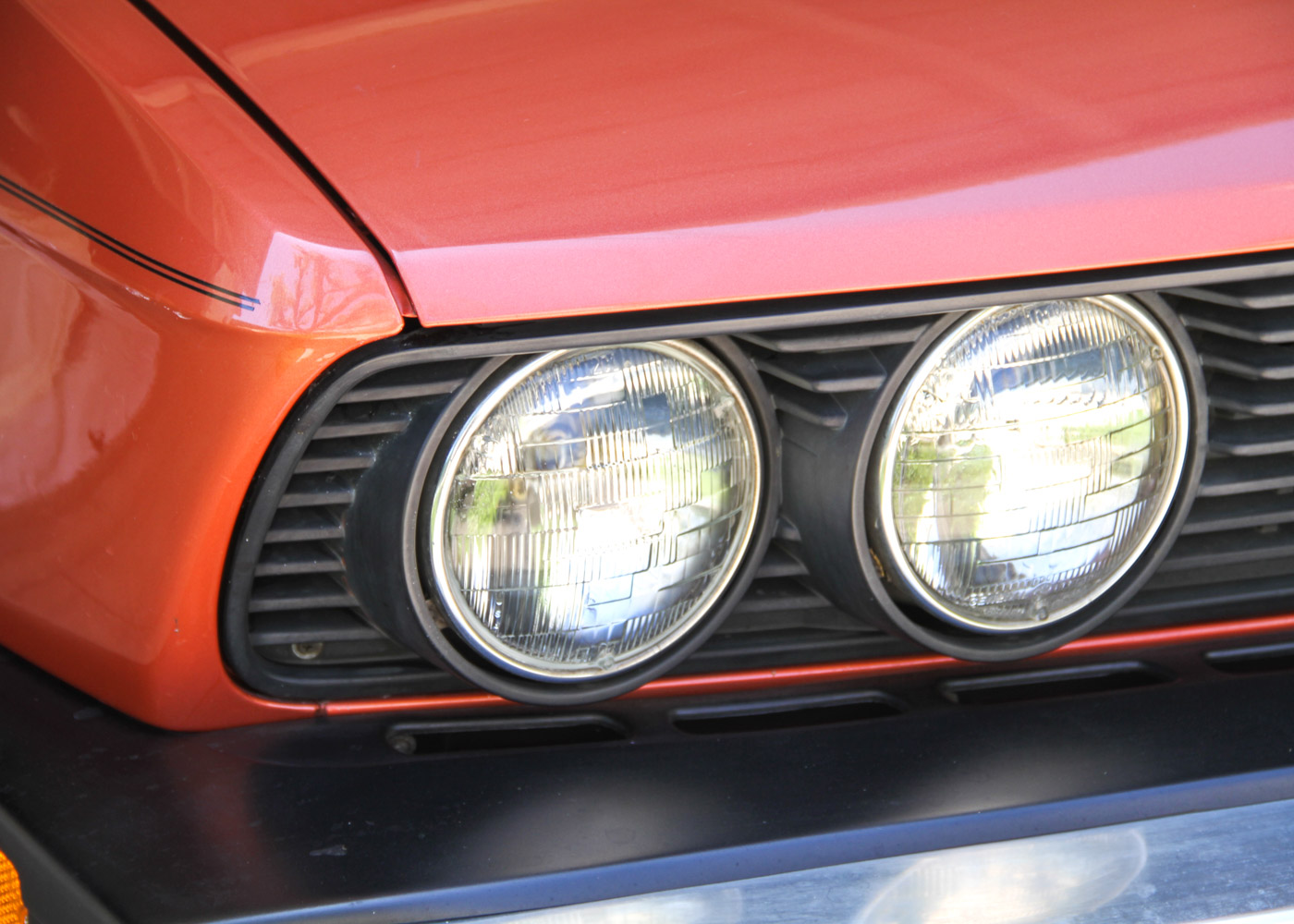 1982 BMW 528E Red Sedan