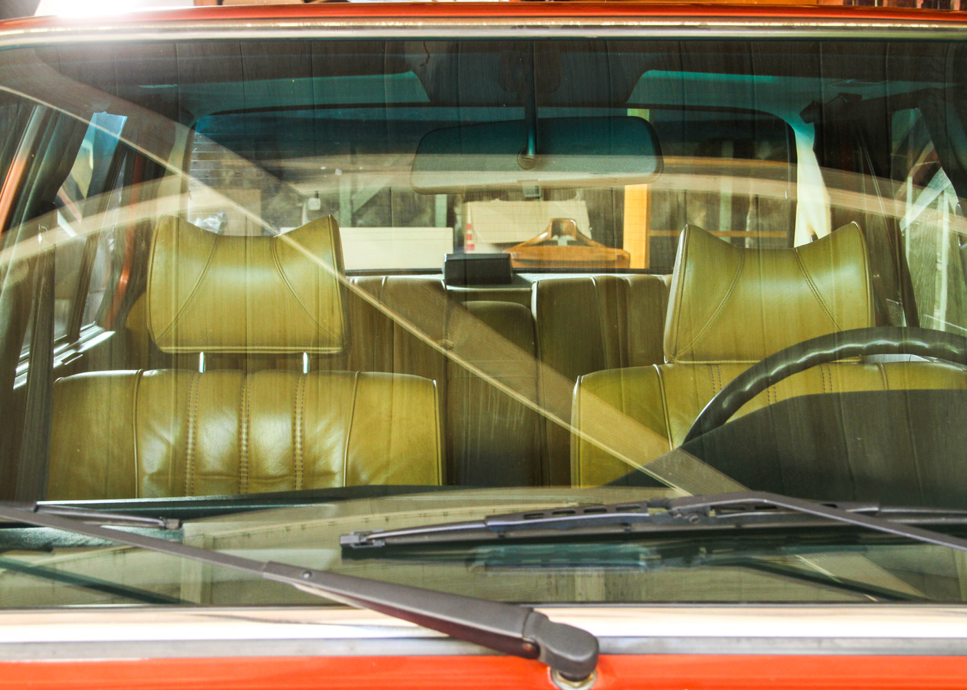 1982 BMW 528E Red Sedan