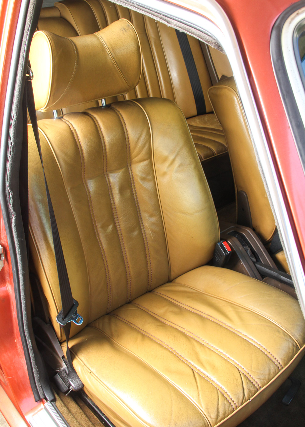 1982 BMW 528E Red Sedan