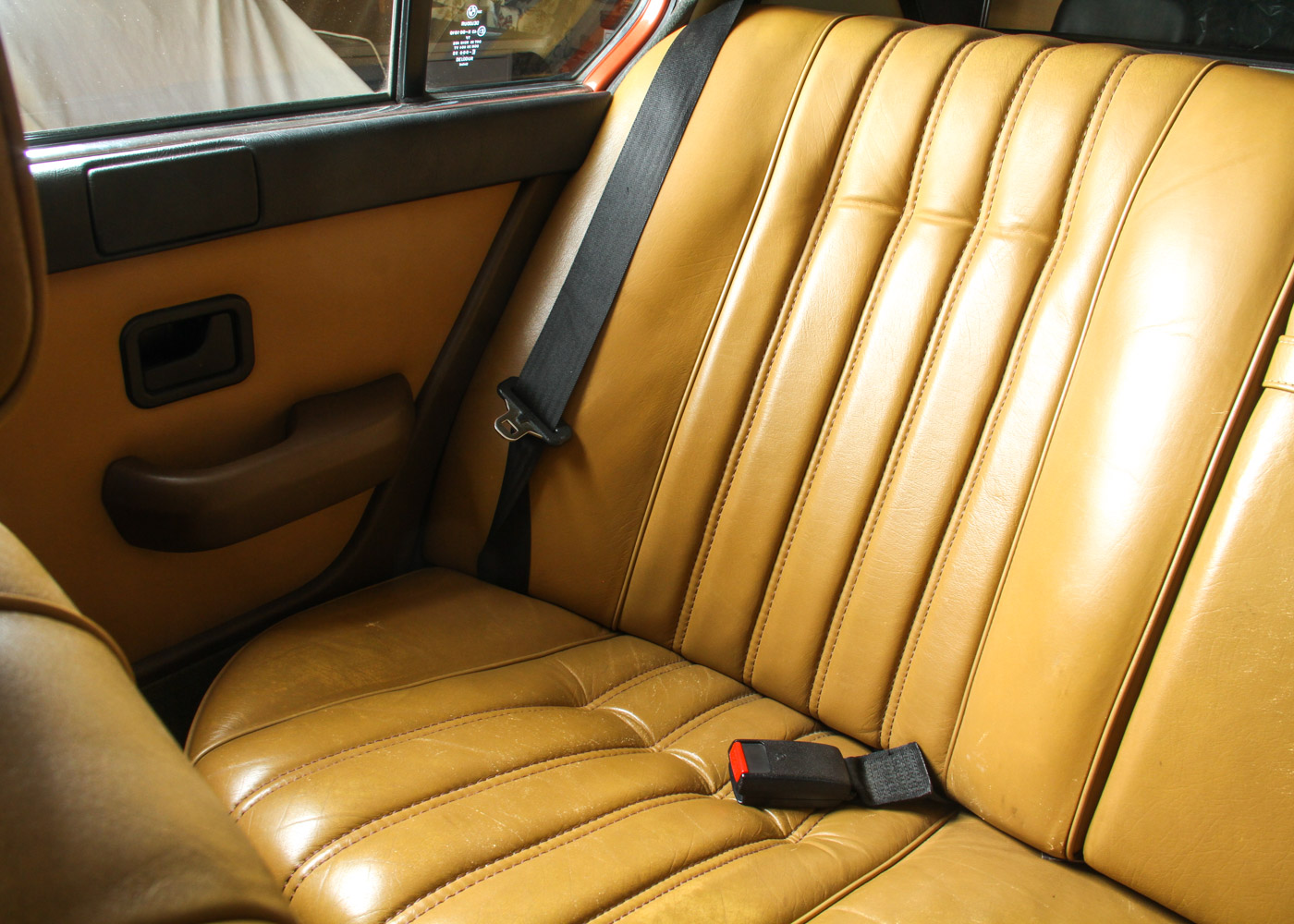 1982 BMW 528E Red Sedan