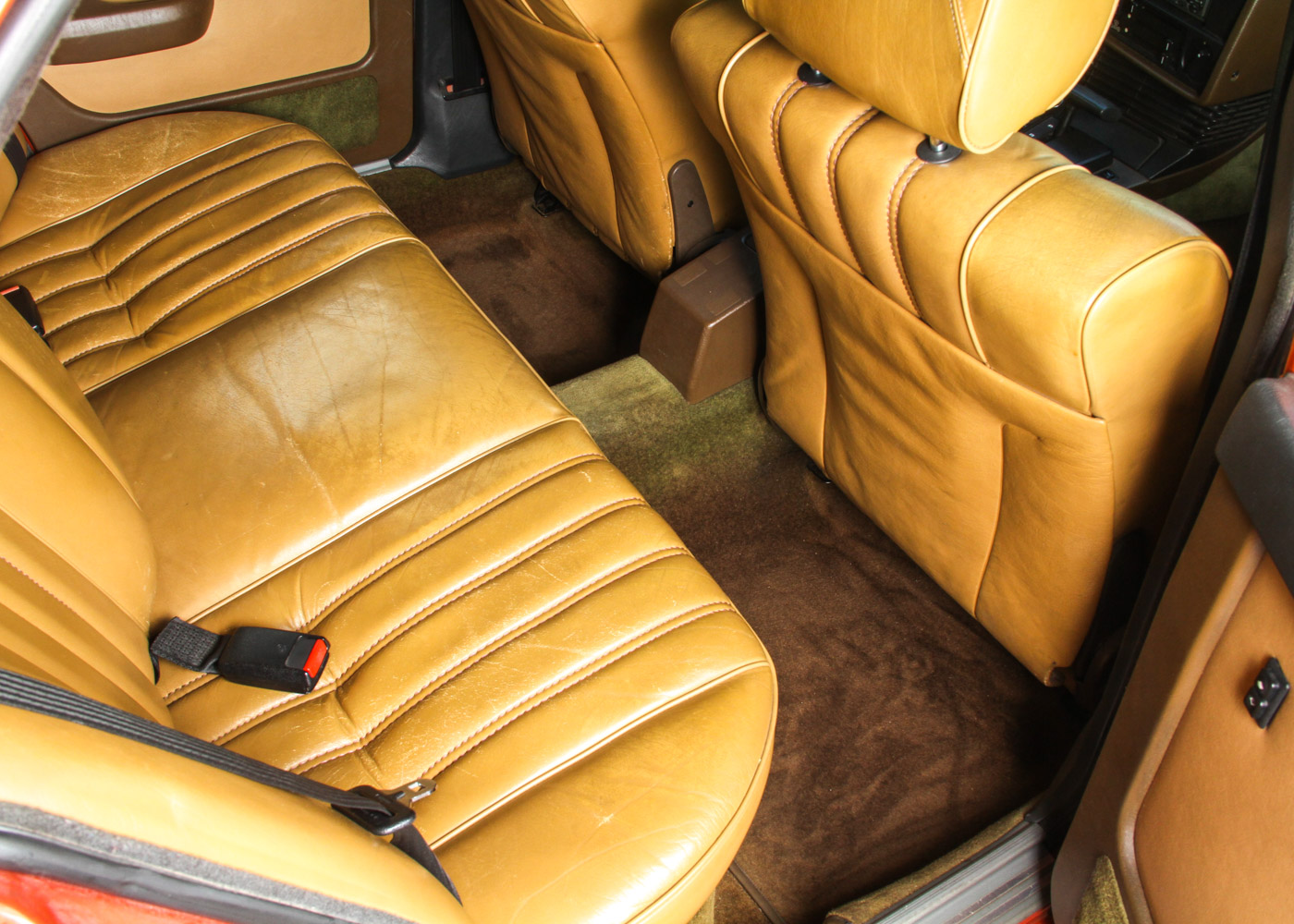 1982 BMW 528E Red Sedan