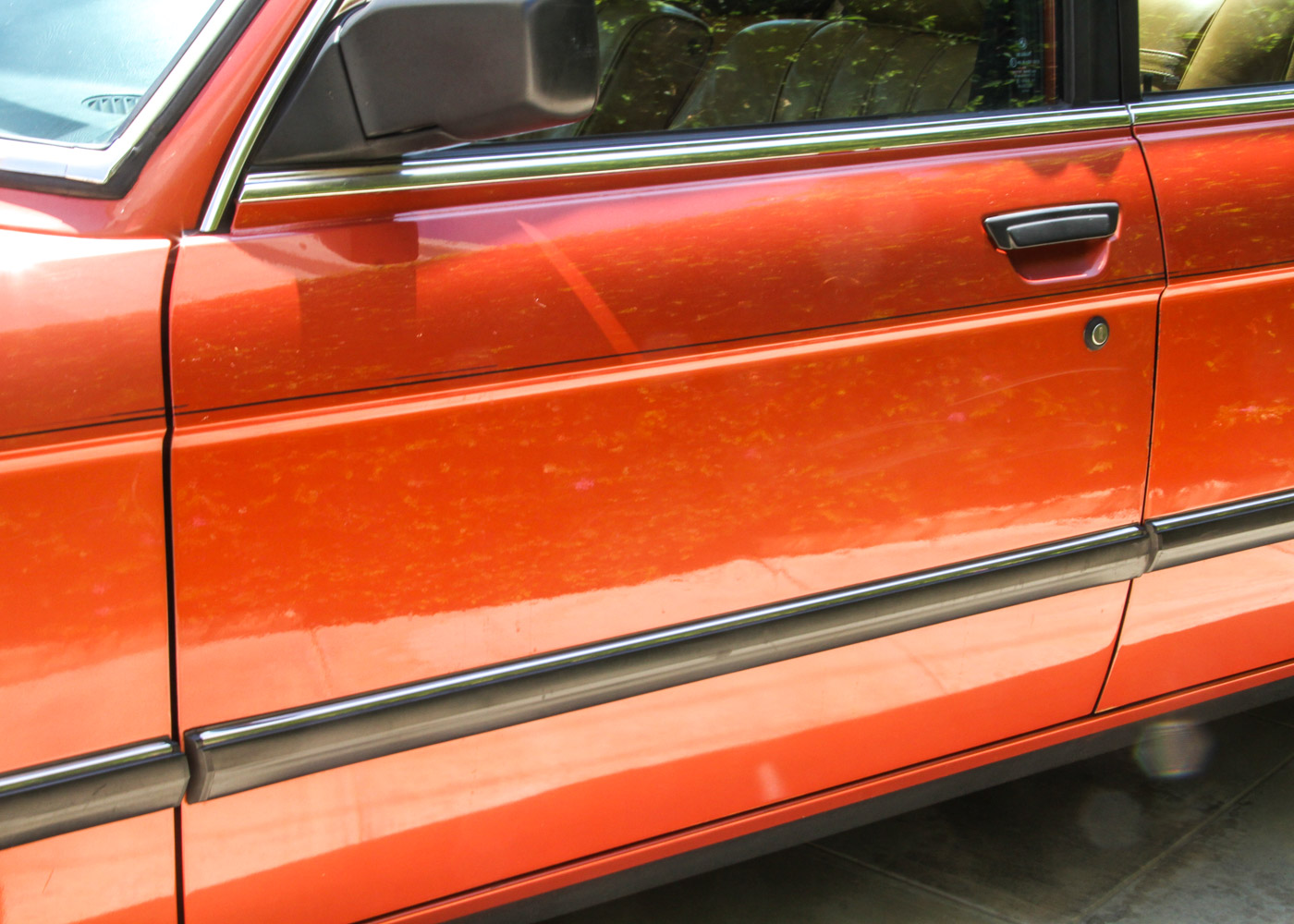 1982 BMW 528E Red Sedan